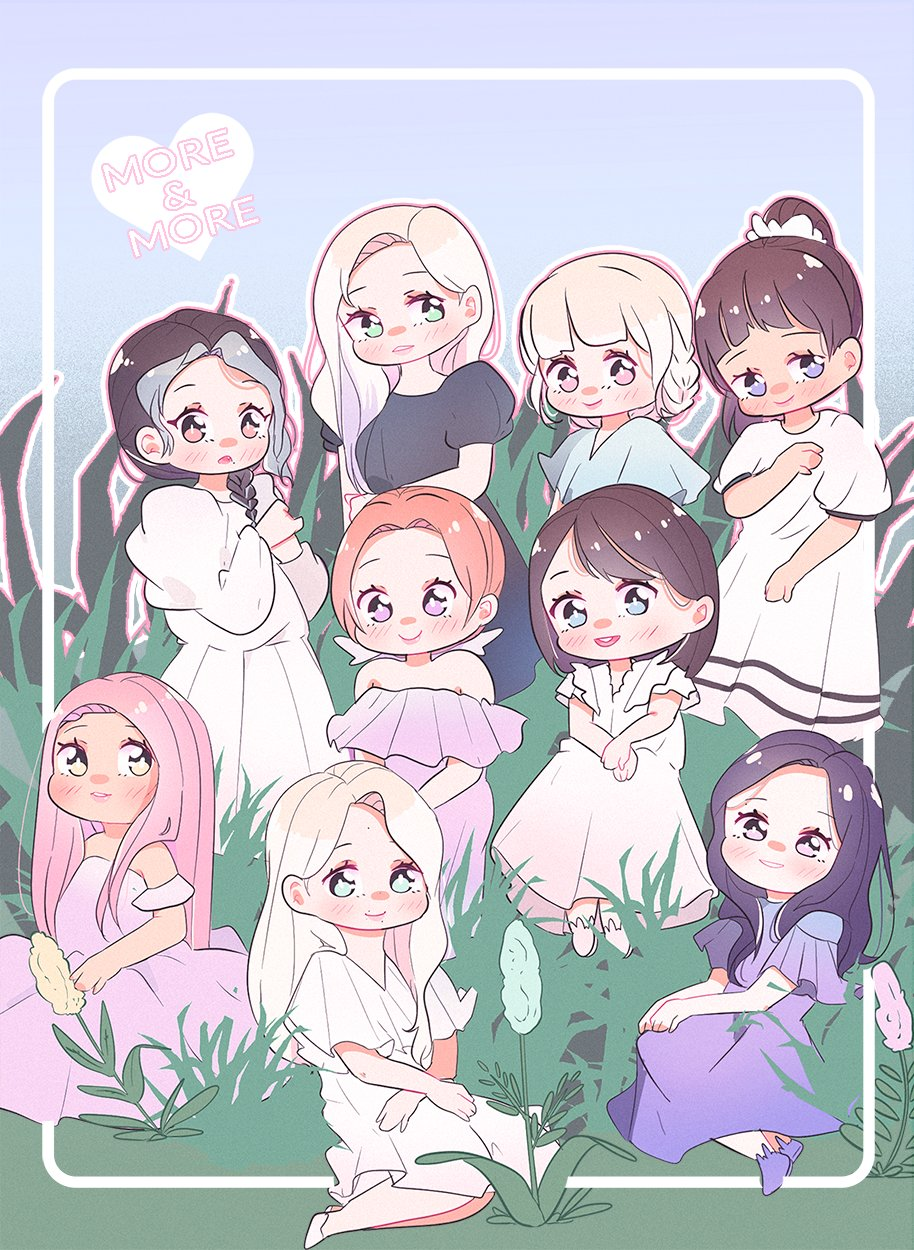Twice Cartoon Wallpaper
