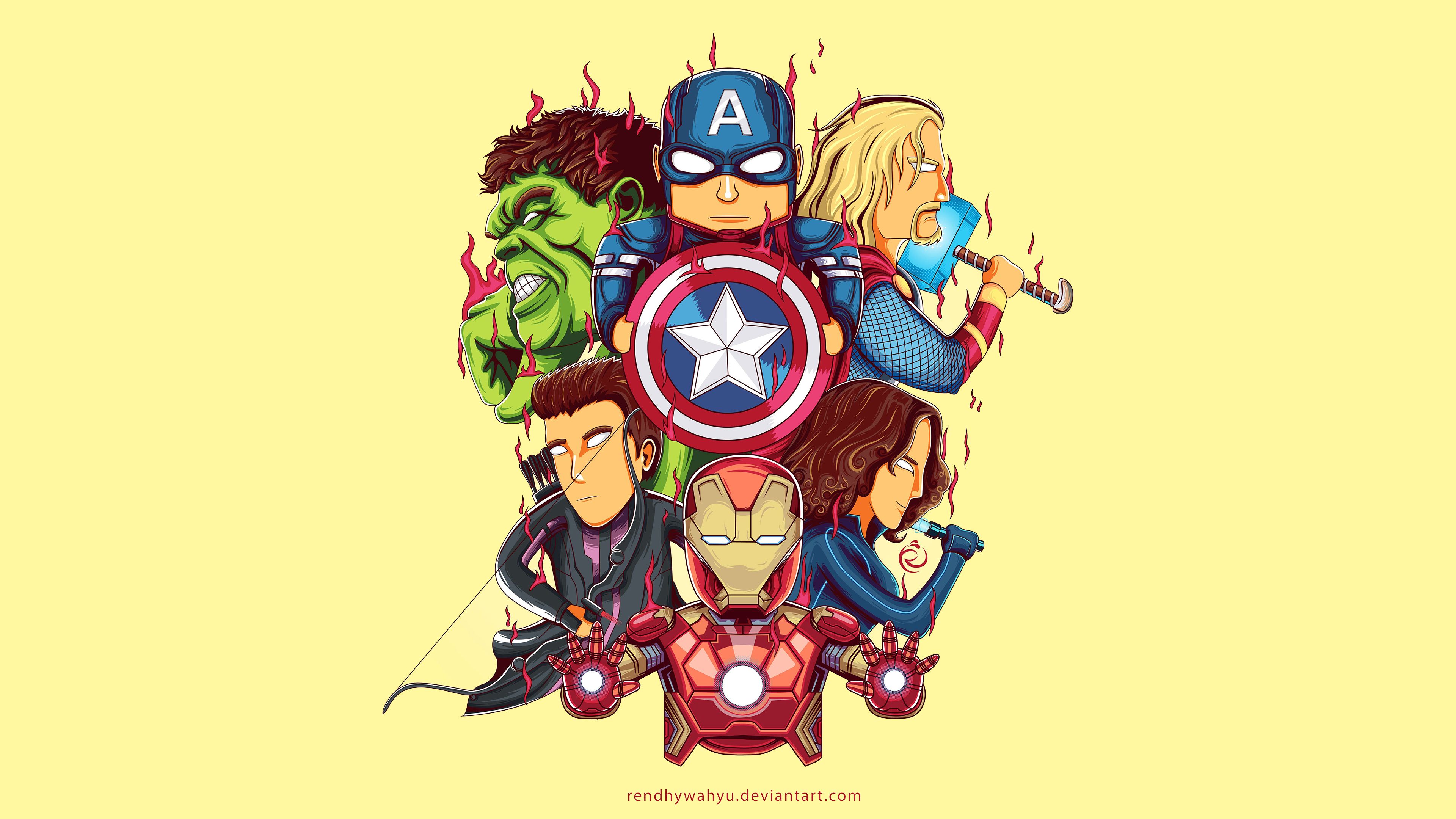 Baby Avengers Wallpaper