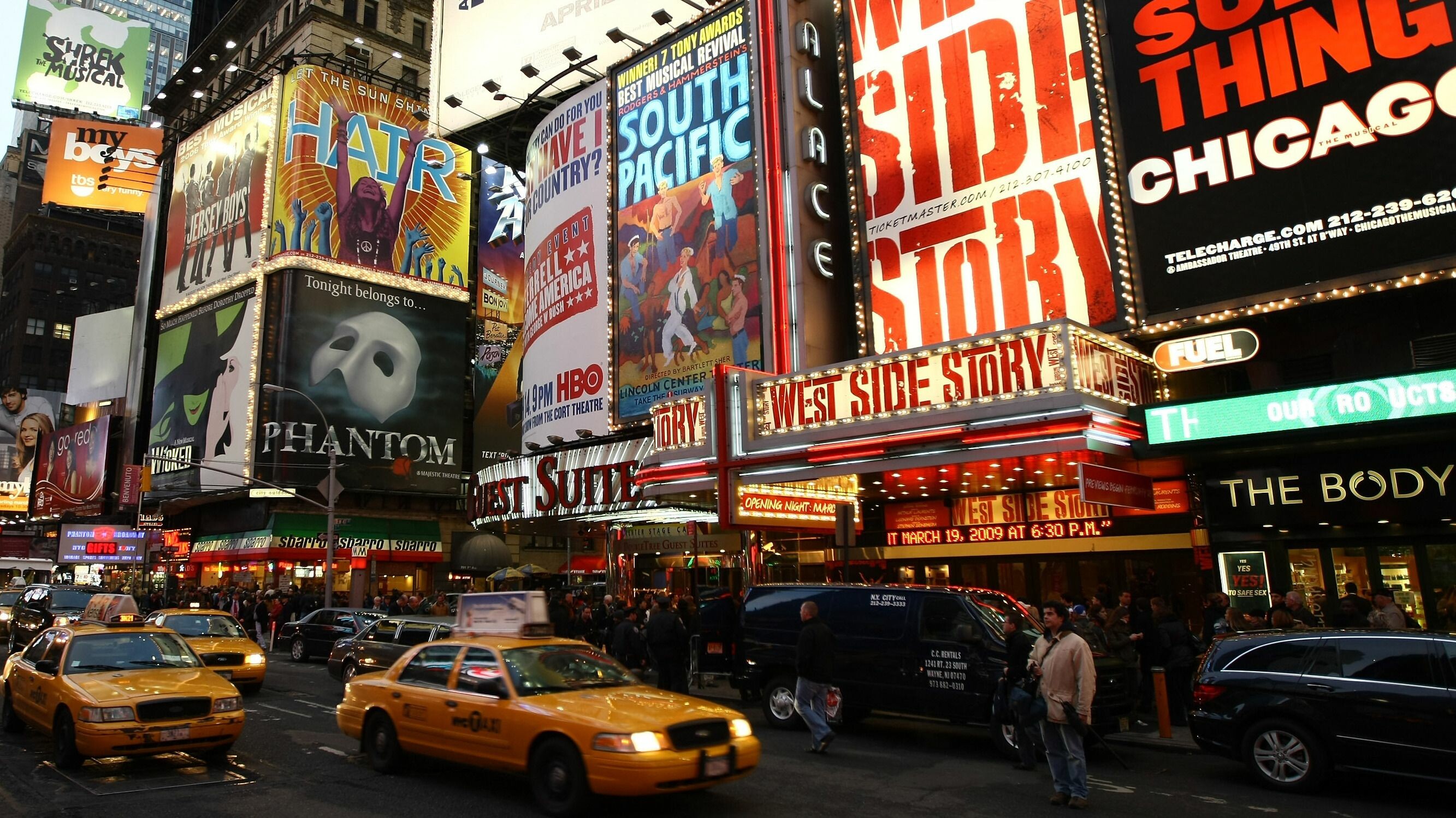 Broadway Wallpaper: HD, 4K, 5K for PC and Mobile. Download free image for iPhone, Android