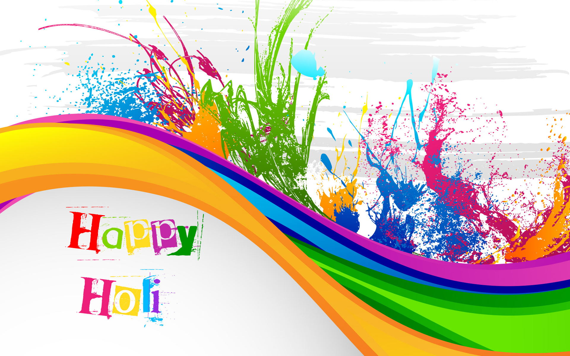 Holi Colors Wallpaper:1920x1200
