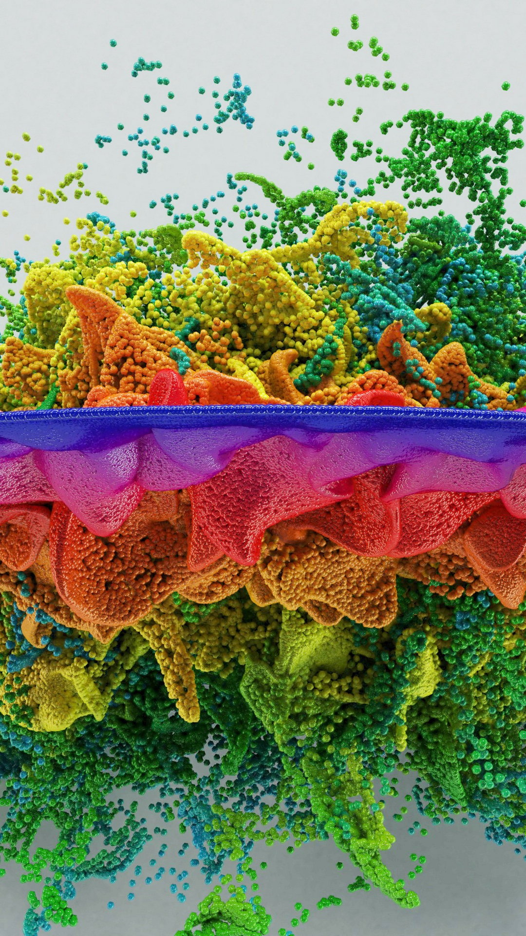 3D Balls Colorful Chaos HD Wallpaper HD Wallpaper 3D HD Wallpaper