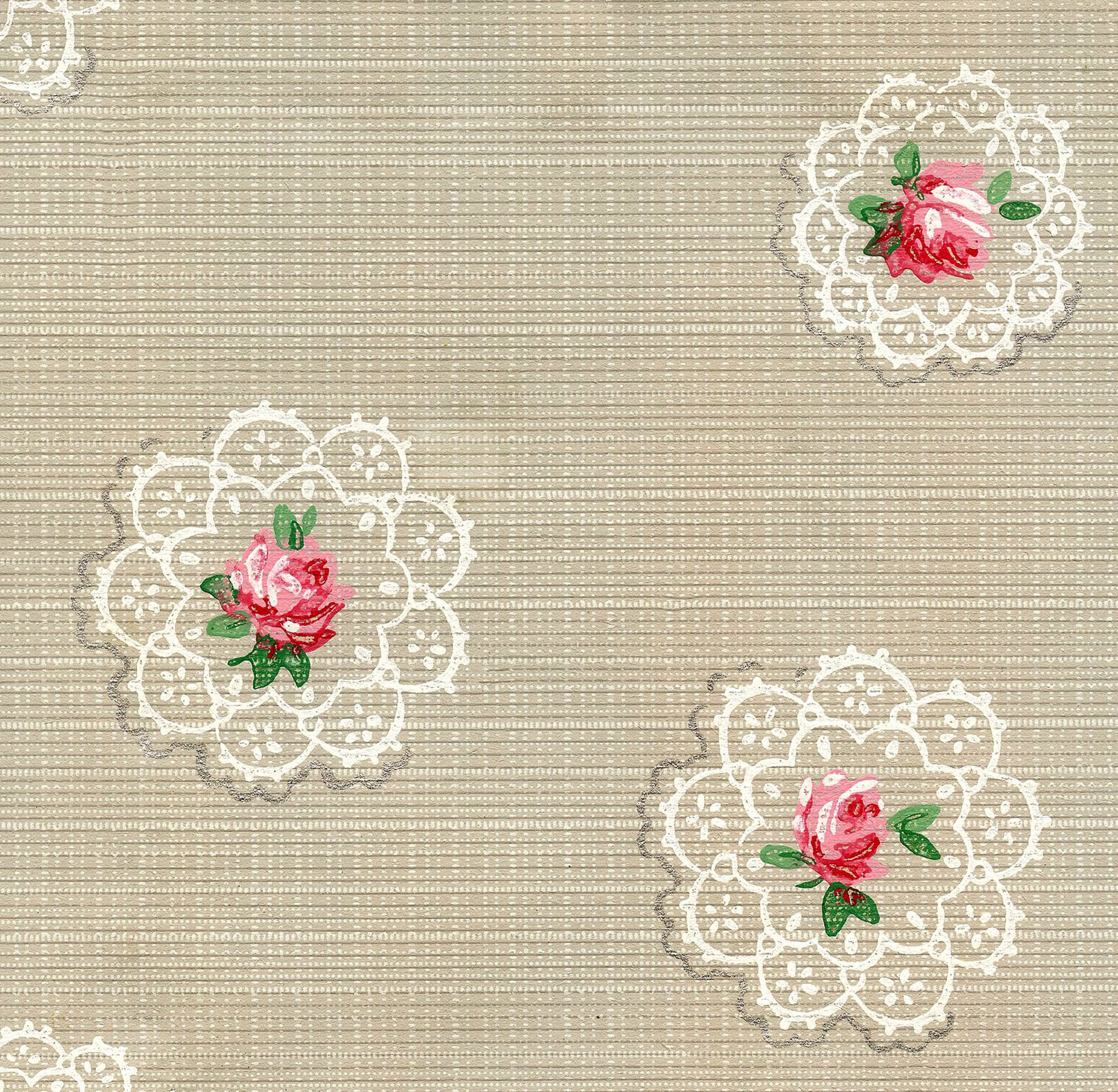 Vintage Wallpaper Roses and More Graphics Fairy