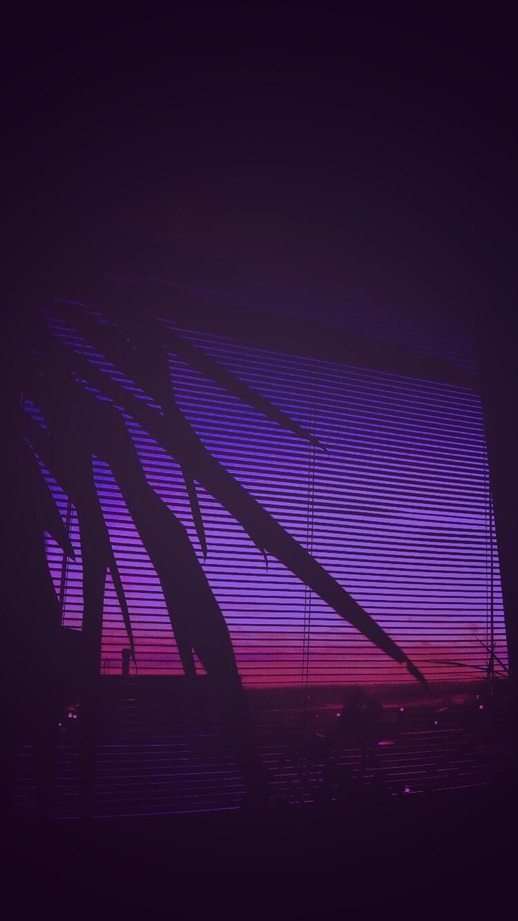 Dark Purple Aesthetic Wallpaper