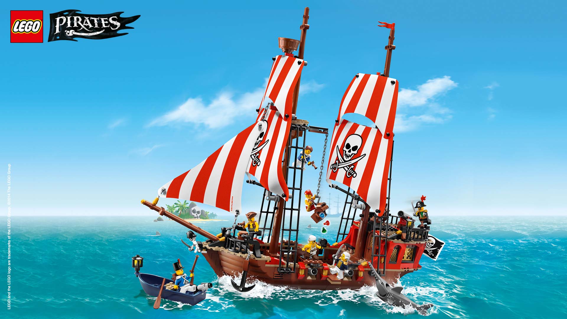 Lego Pirati dei Caraibi Foto stock - Alamy