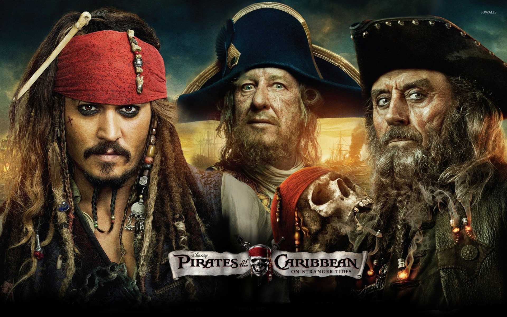 Pirates Of The Caribbean On Stranger Tides Wallpapers Wallpaper Cave