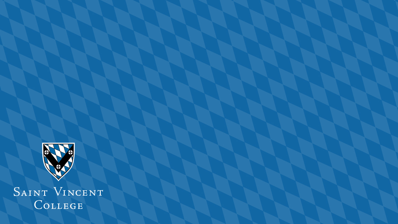 Virtual Background. Latrobe, PA. Saint Vincent College