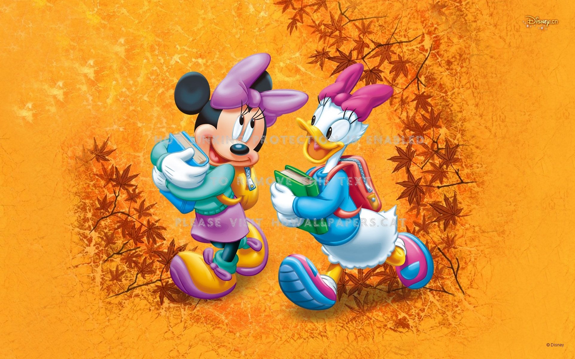 Mickey Mouse Autumn Wallpapers - Wallpaper Cave