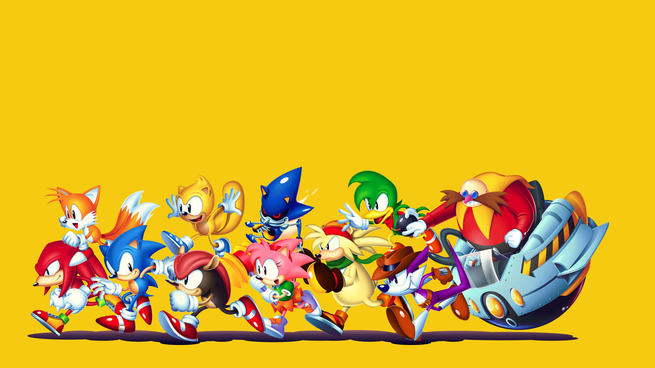 Here's a nice wallpaper of every classic character