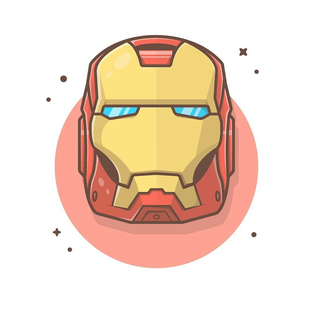 Cue Iron Man Cartoon Wallpaper