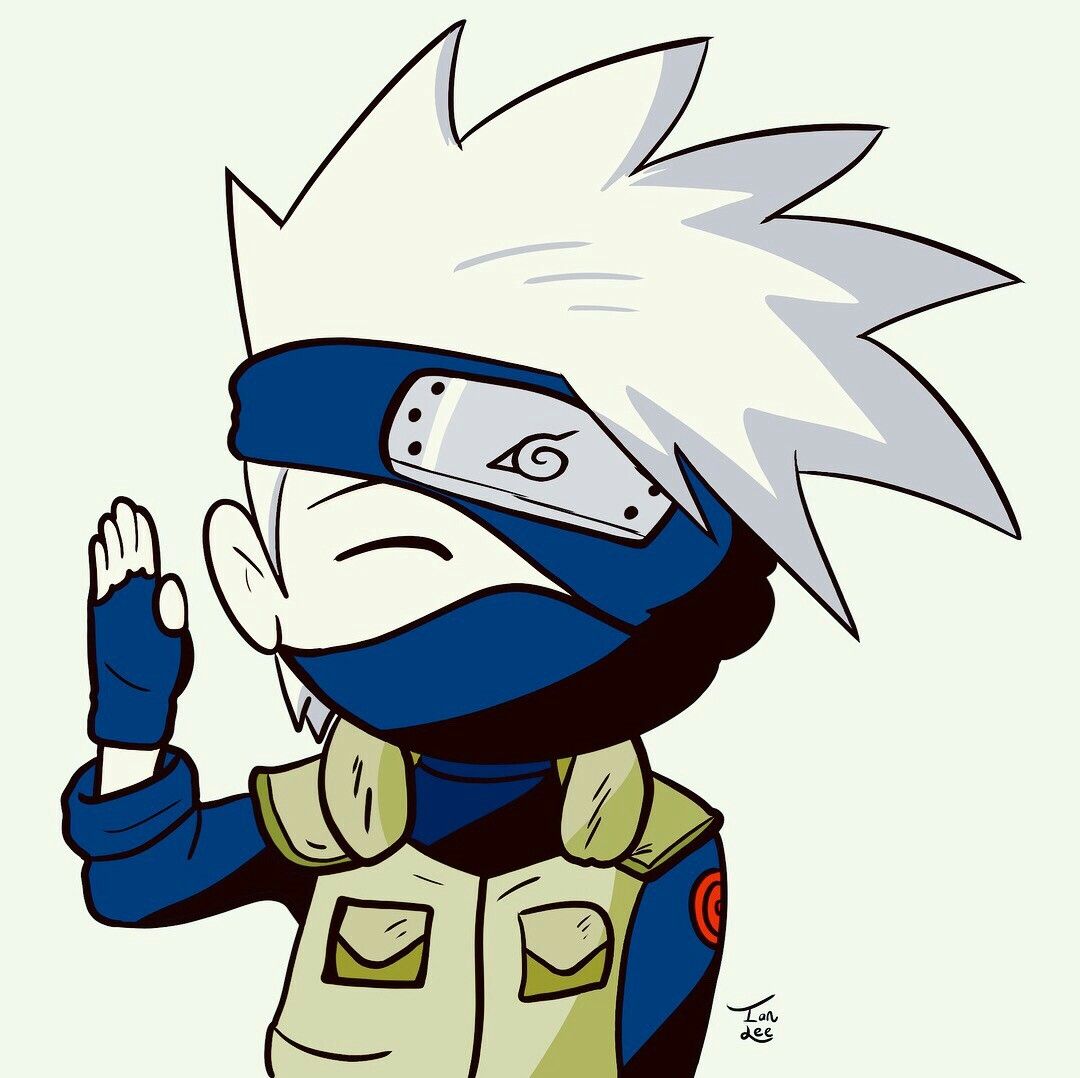 Chibi Kakashi Hatake. Kakashi hatake, Naruto desenho, Desenhos