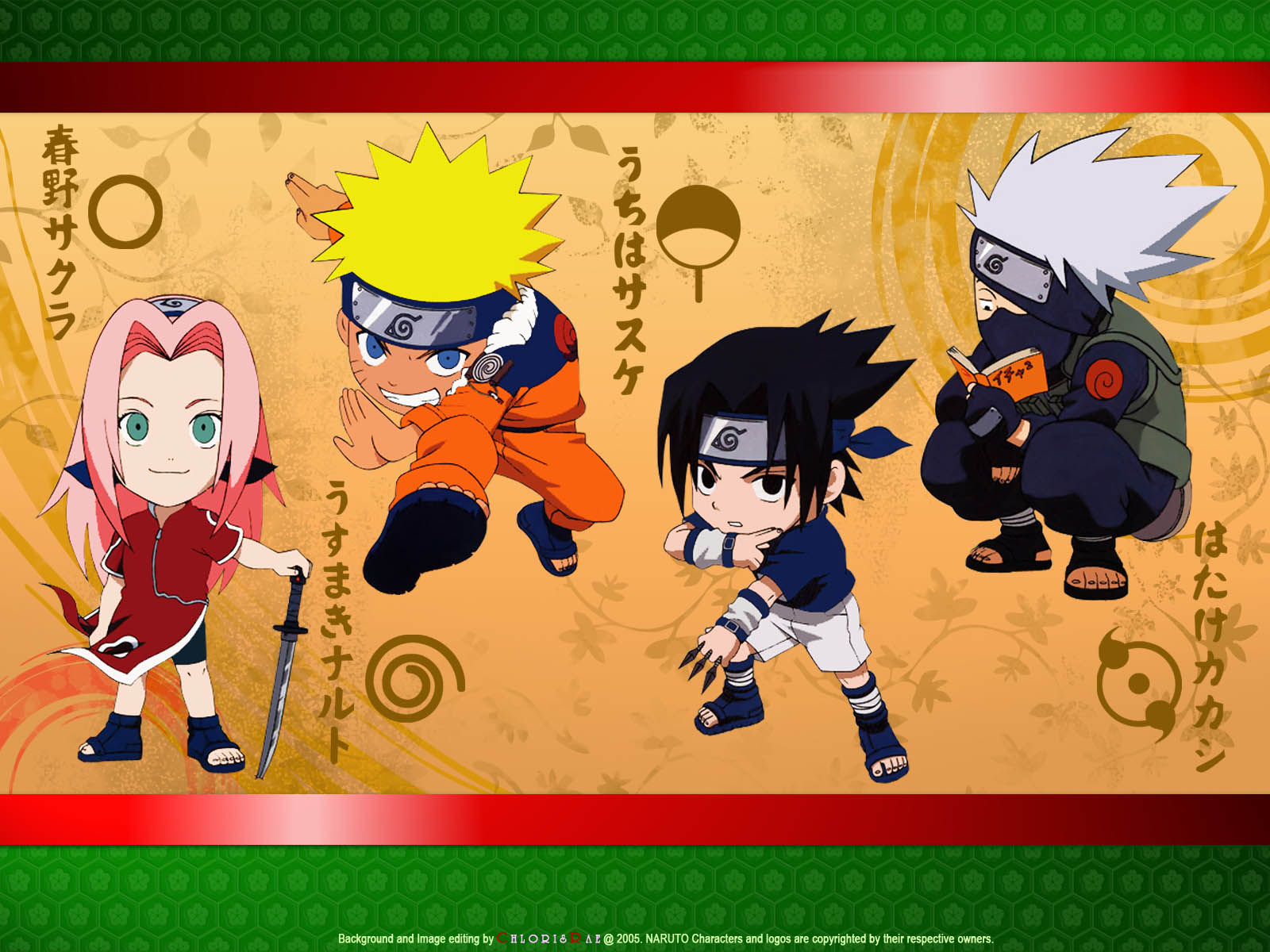 Naruto Wallpaper: Naruto's Scroll