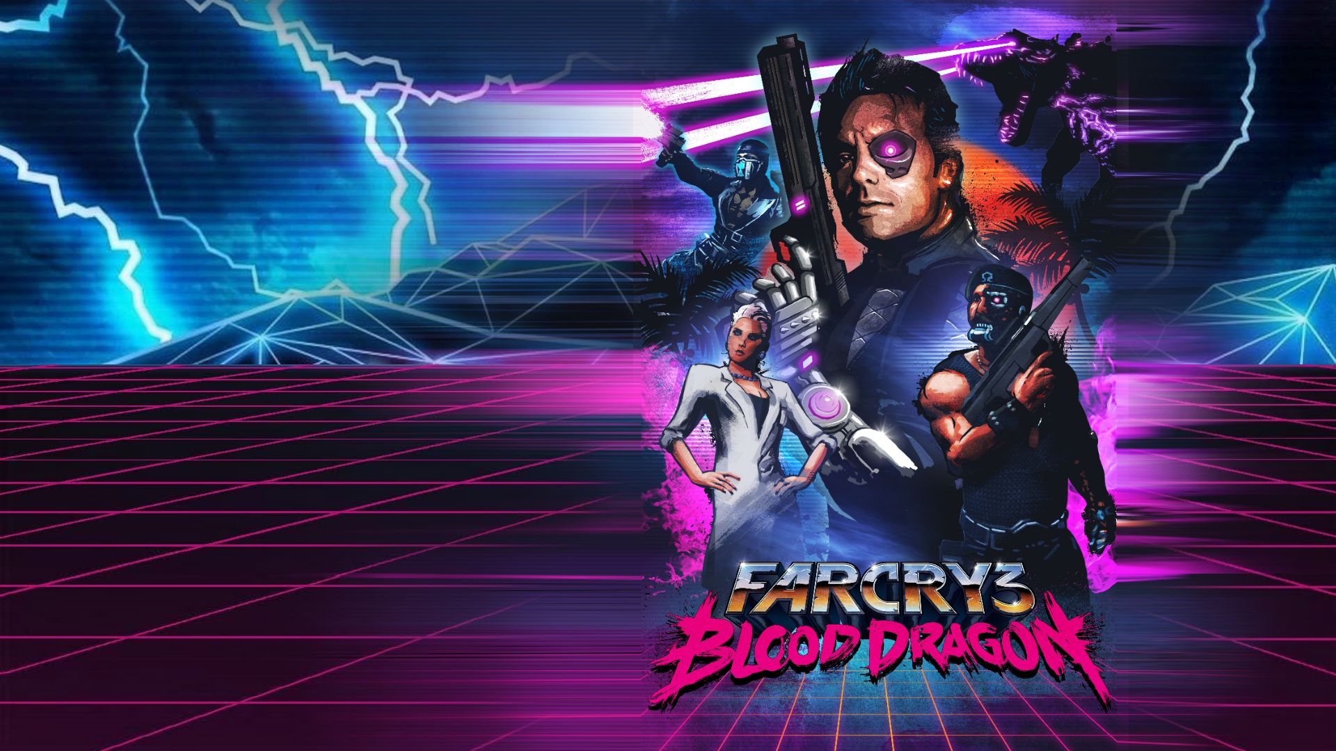 Far Cry 3: Blood Dragon Wallpaper HD Wallpaper