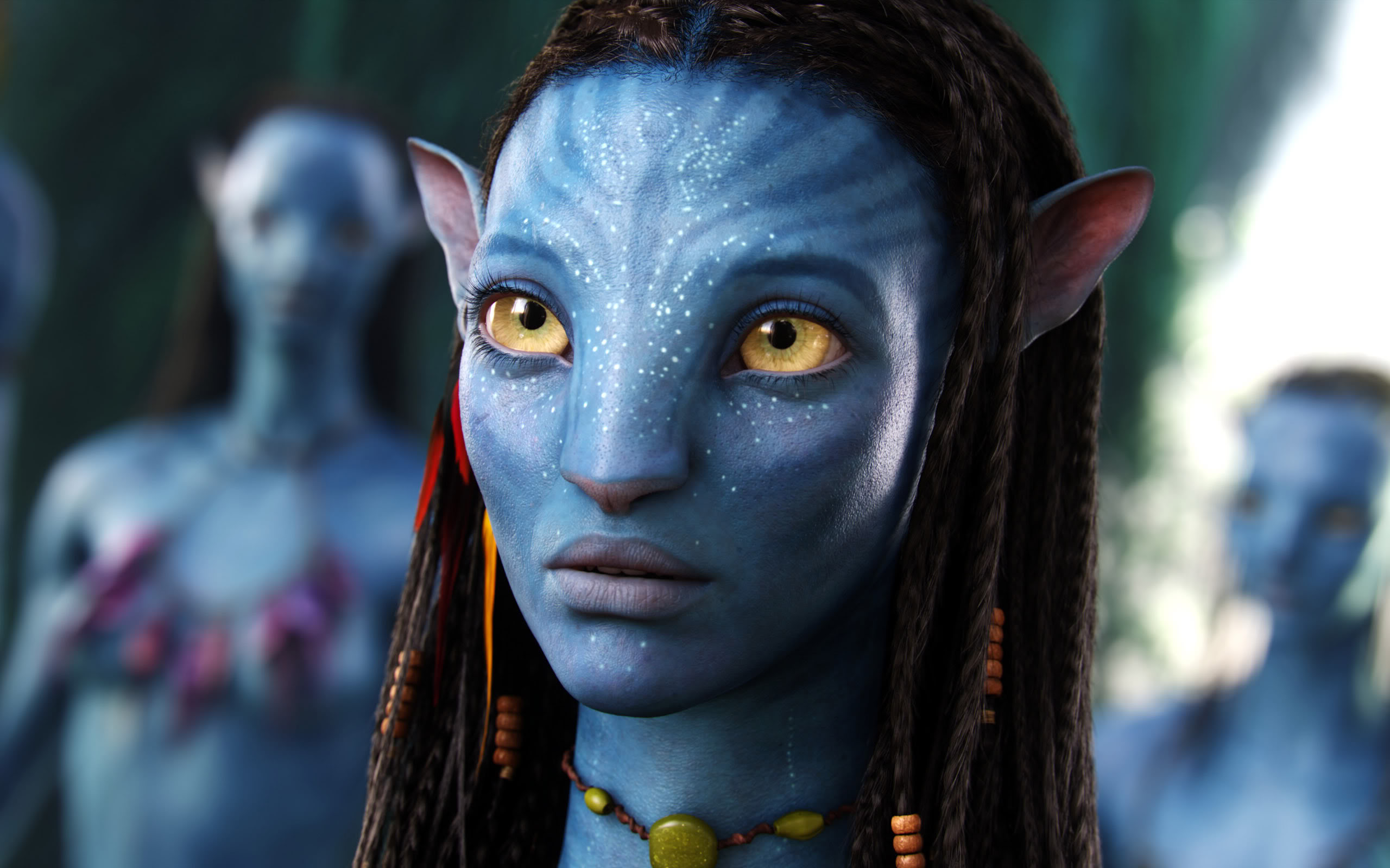 Neytiri 4K wallpaper for your desktop or mobile screen free and easy to download