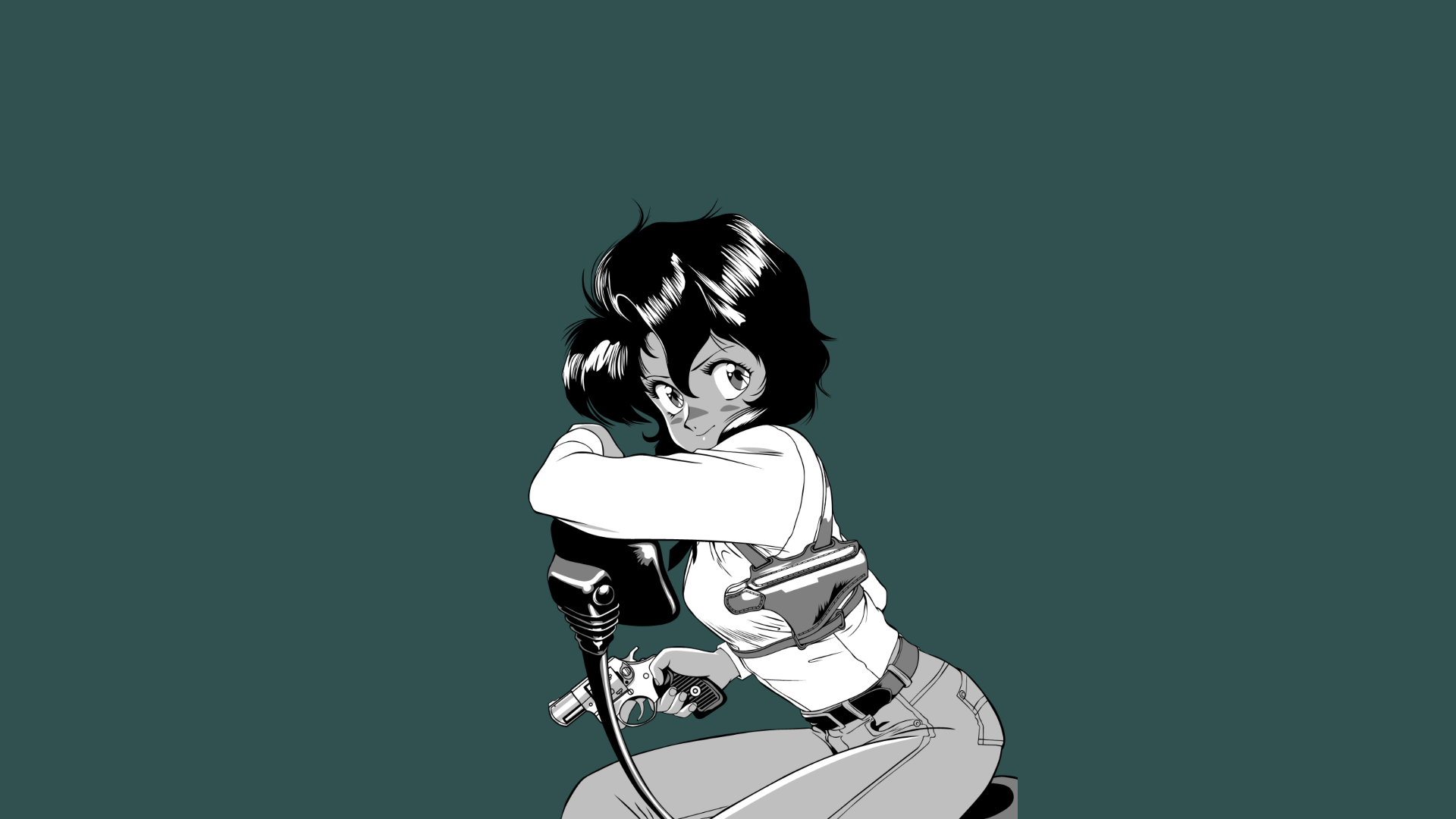 Wallpaper, Gunsmith Cats, Rally Vincent 1920x1080