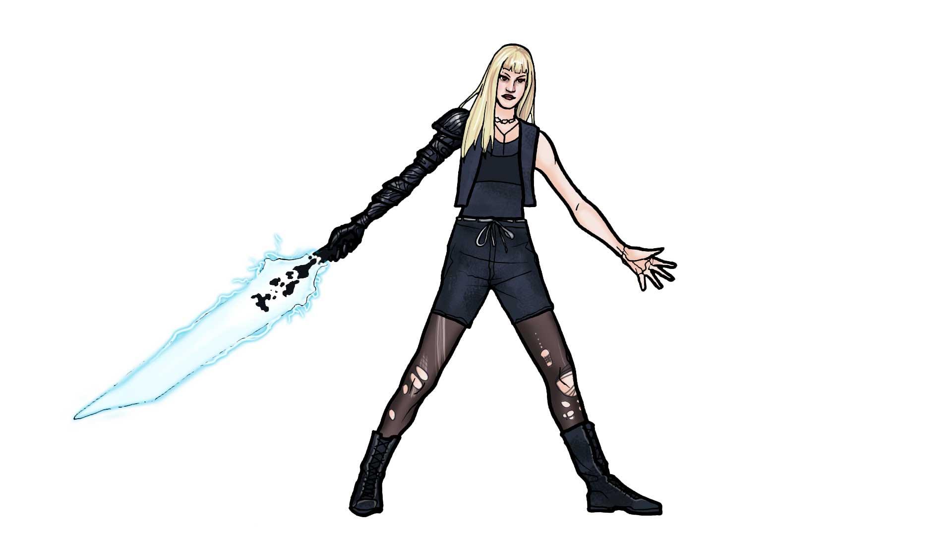 How I Draw MAGIK from the New Mutants!