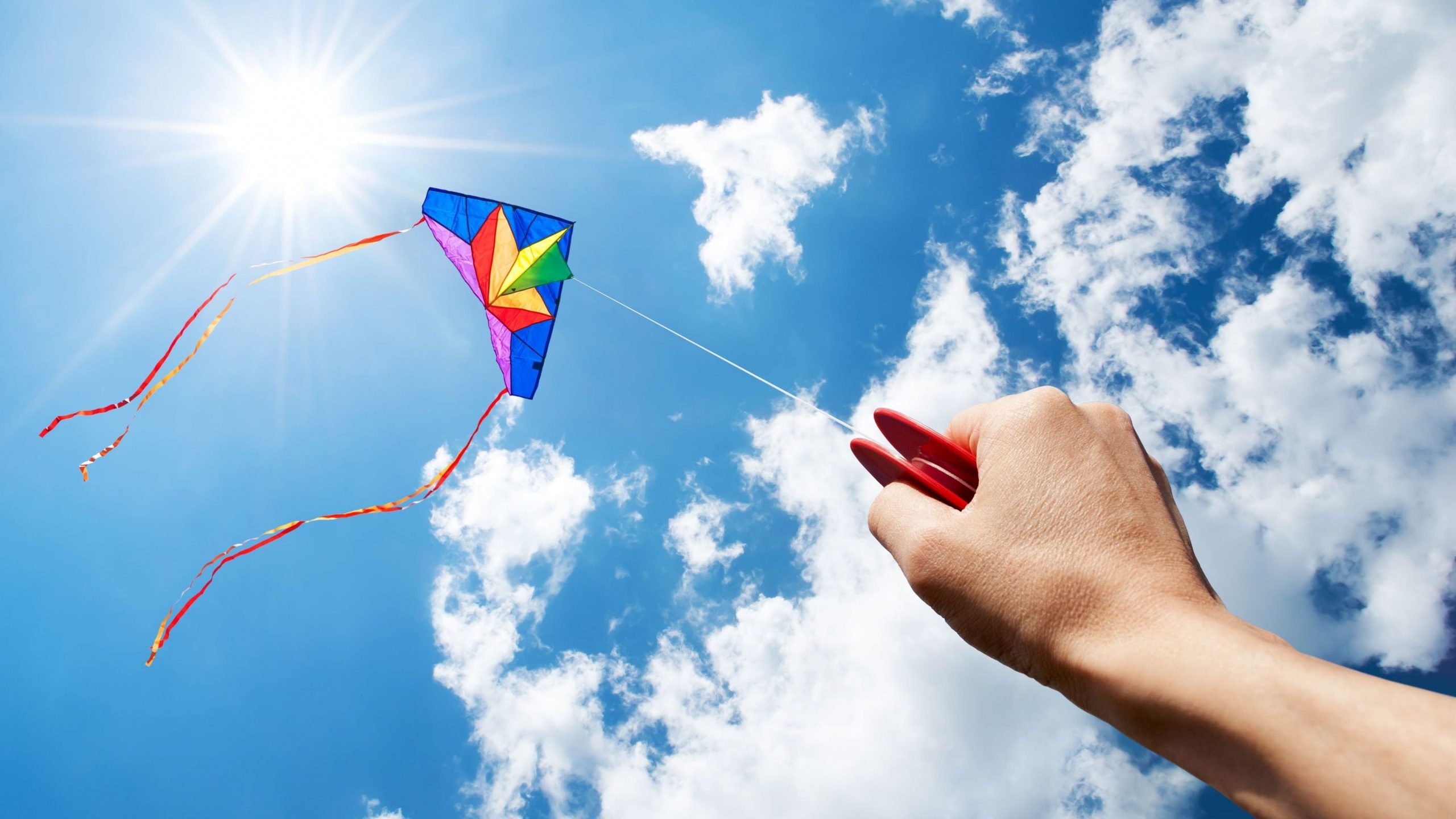 Wallpaper Kite Flying