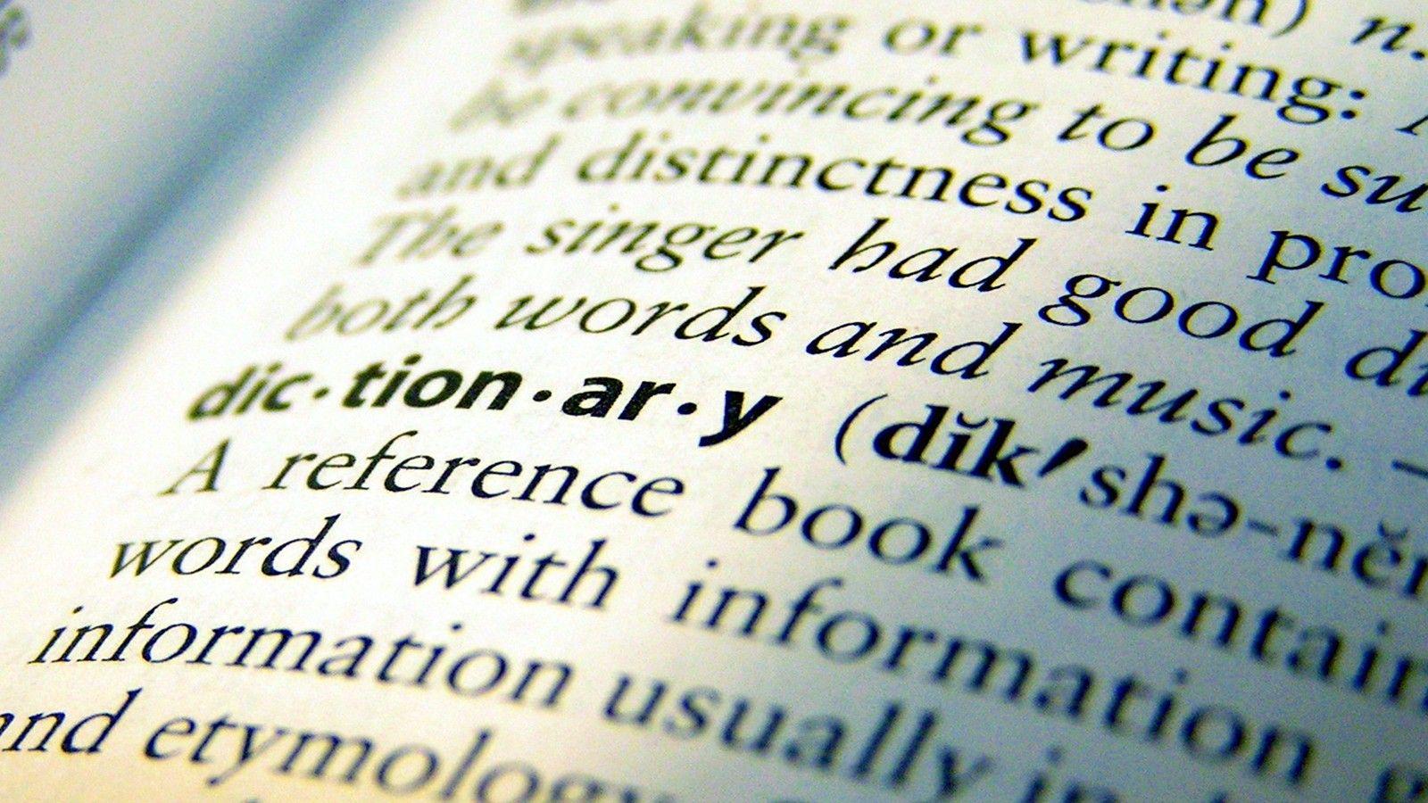 Dictionary Wallpaper Free Dictionary Background