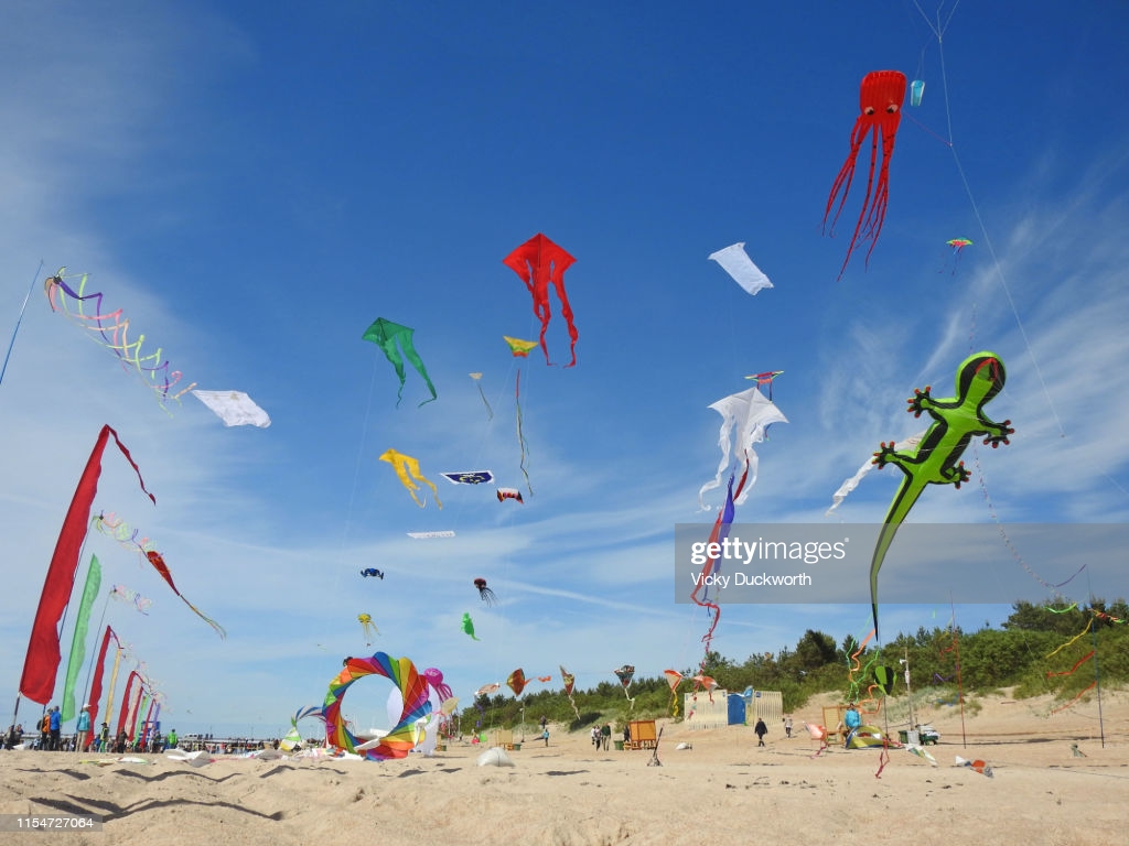 Kite Festival At Palanga High Res
