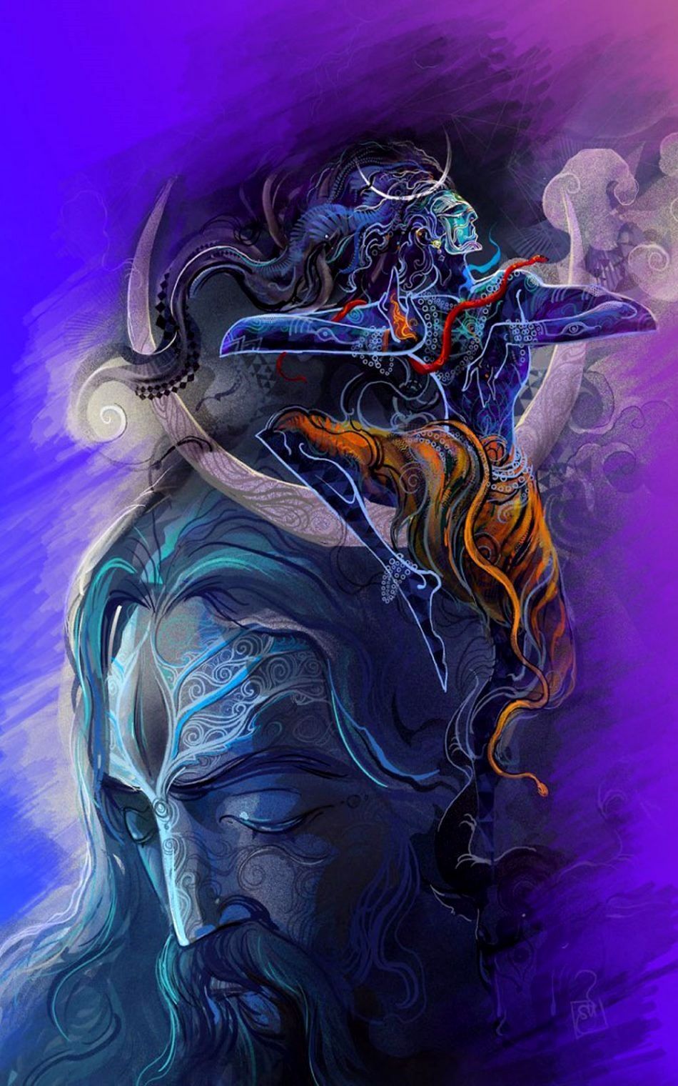 Psychedelic universe. Angry lord shiva, Shiva wallpaper, Shiva angry