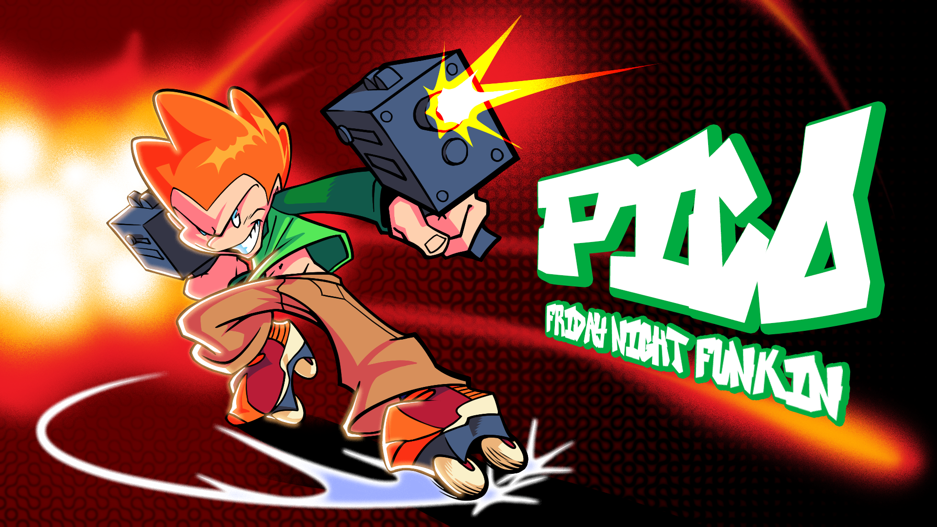 Pico Wallpaper but with BOOM by xBLUBOTx on Newgrounds