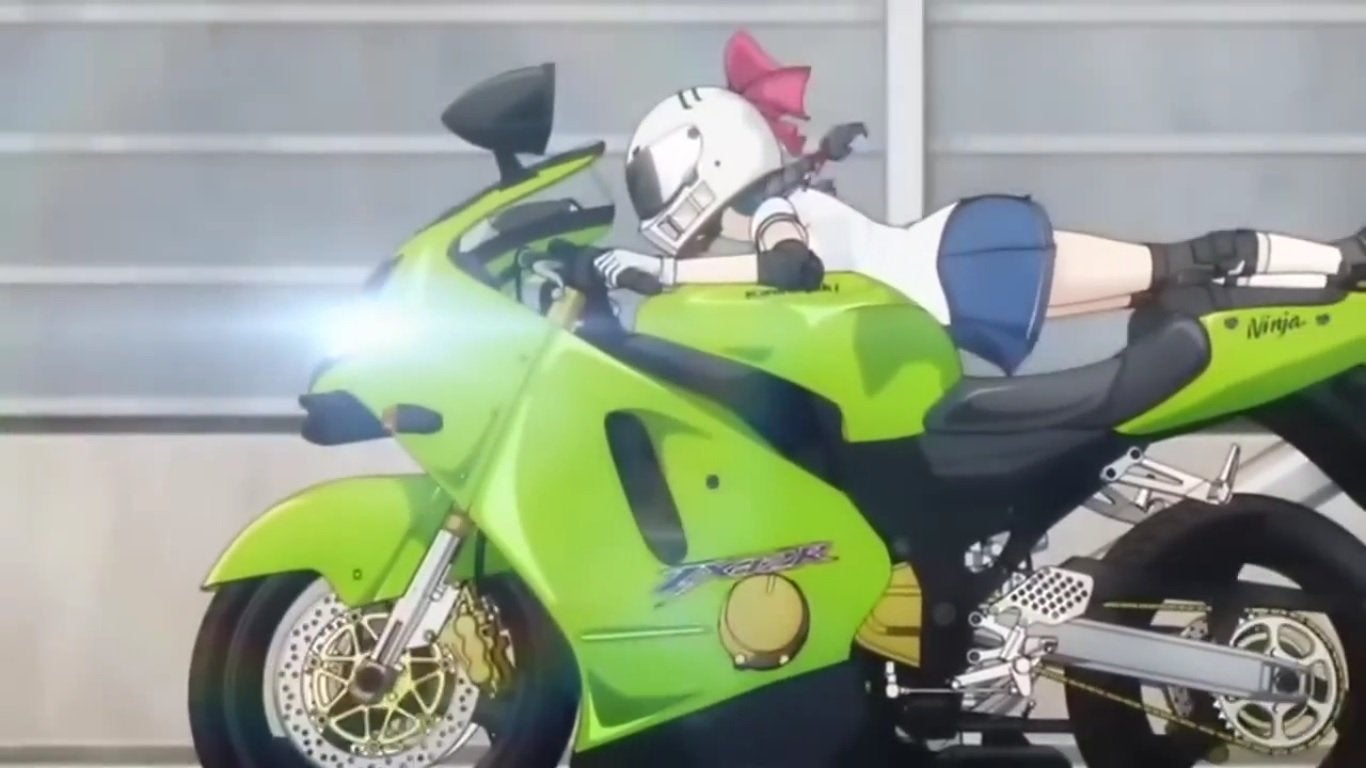 Bakuon!! EP 1 (The Anime Motorcycle Show): Motorcycles