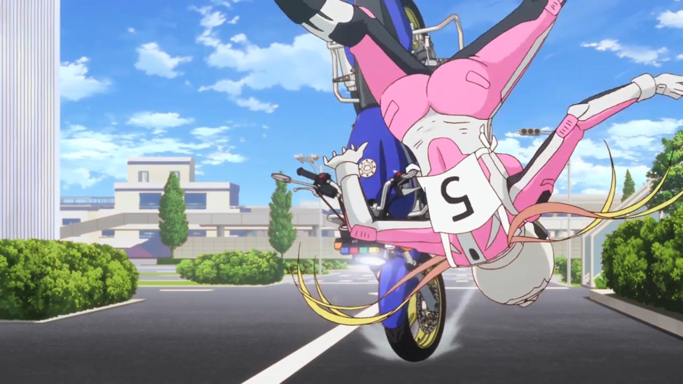 Watching the first episode of Bakuon!!(A new anime recently aired) When suddenly..VTEC KICKS IN YO!!!!(In Honda bike version)