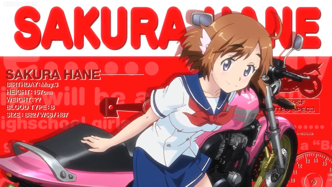 Tim's Motorcycle Diaries: Moto Anime: Bakuon!!
