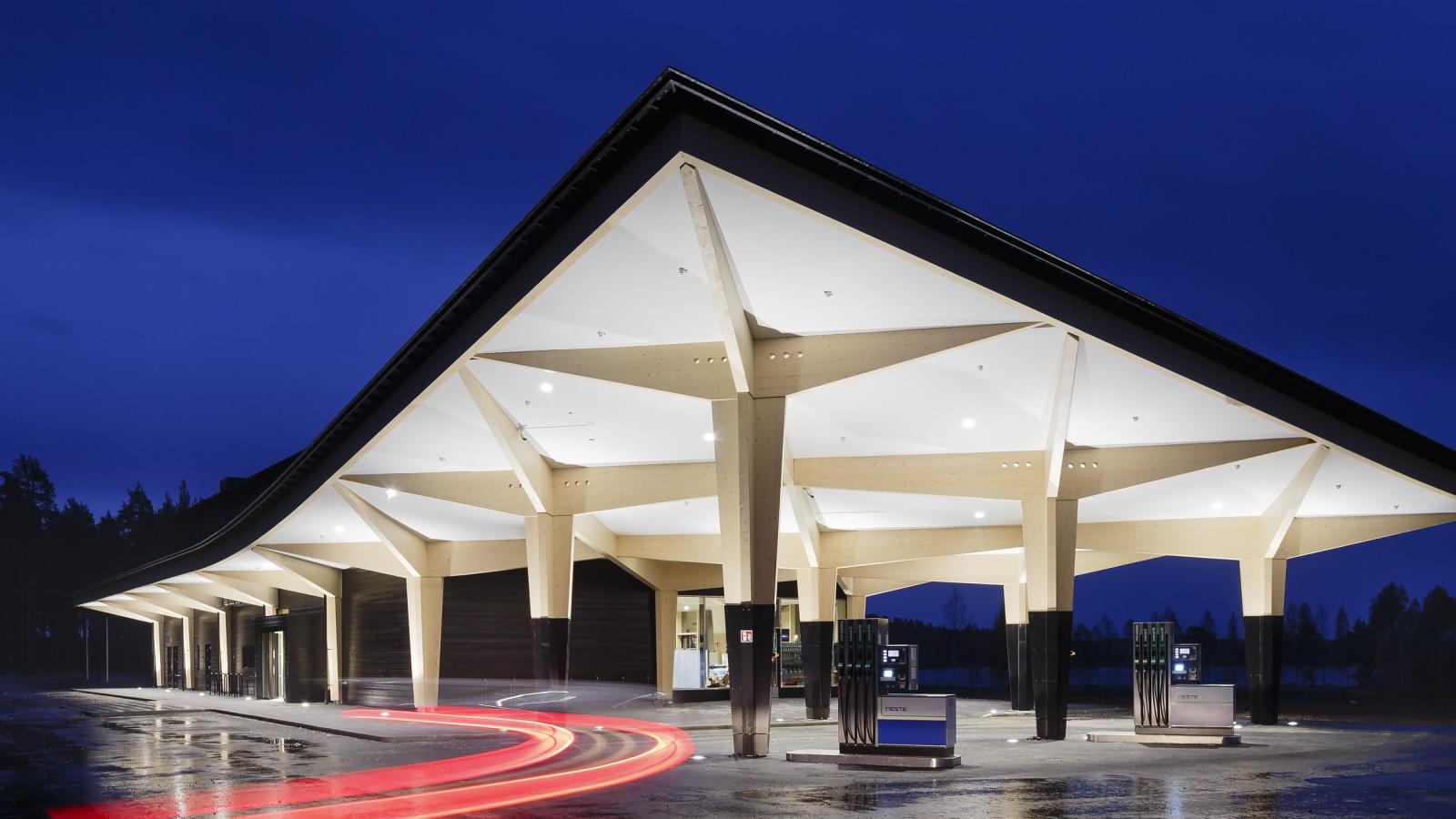 The 10 most beautiful gas stations in the world, ranked