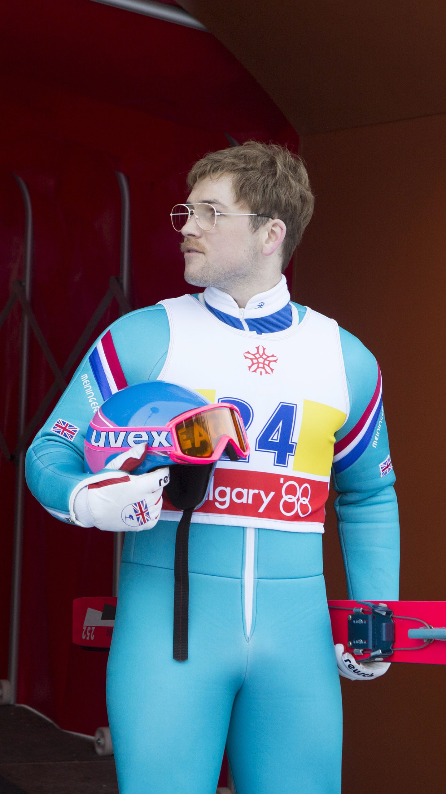 Wallpaper Eddie the Eagle, Taron Egerton, Hugh Jackman, best movies 2016, Movies