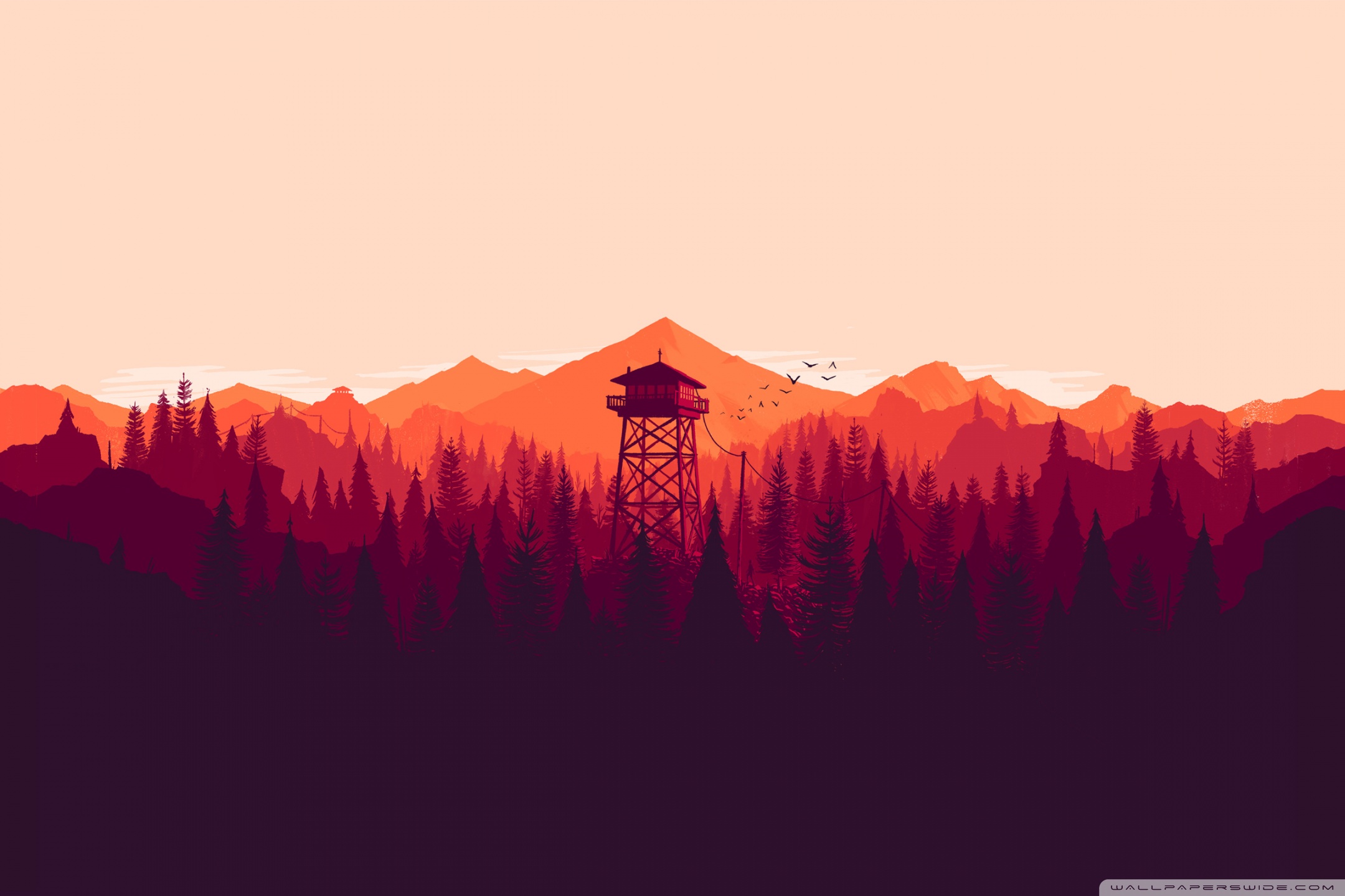 FireWatch Ultra HD Desktop Background Wallpaper for 4K UHD TV, Multi Display, Dual Monitor, Tablet