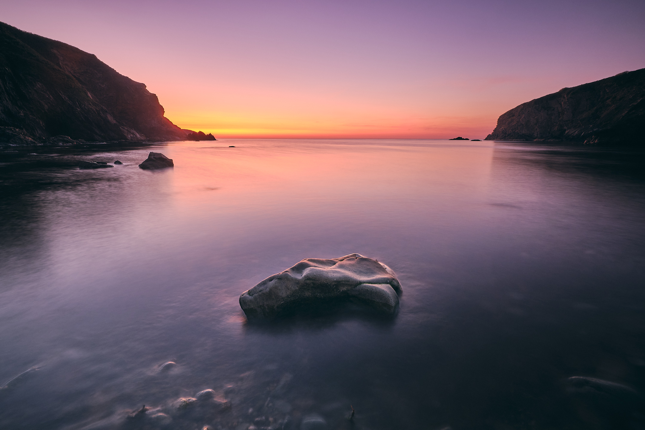 Wallpaper, landscape, coast, nature, water, rock 2160x1440