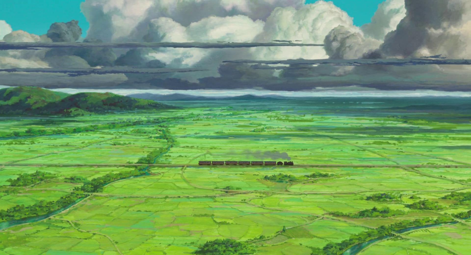 Hi Resolution Background From The Wind Rises (from U Redditvlli): Anime