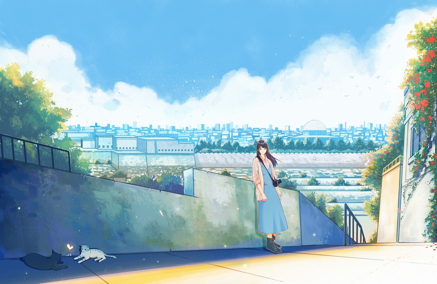 Anime Slice Of Life (⁄ ⁄•⁄ω⁄•⁄ ⁄). Anime, Android Wallpaper Anime, Anime Love Story