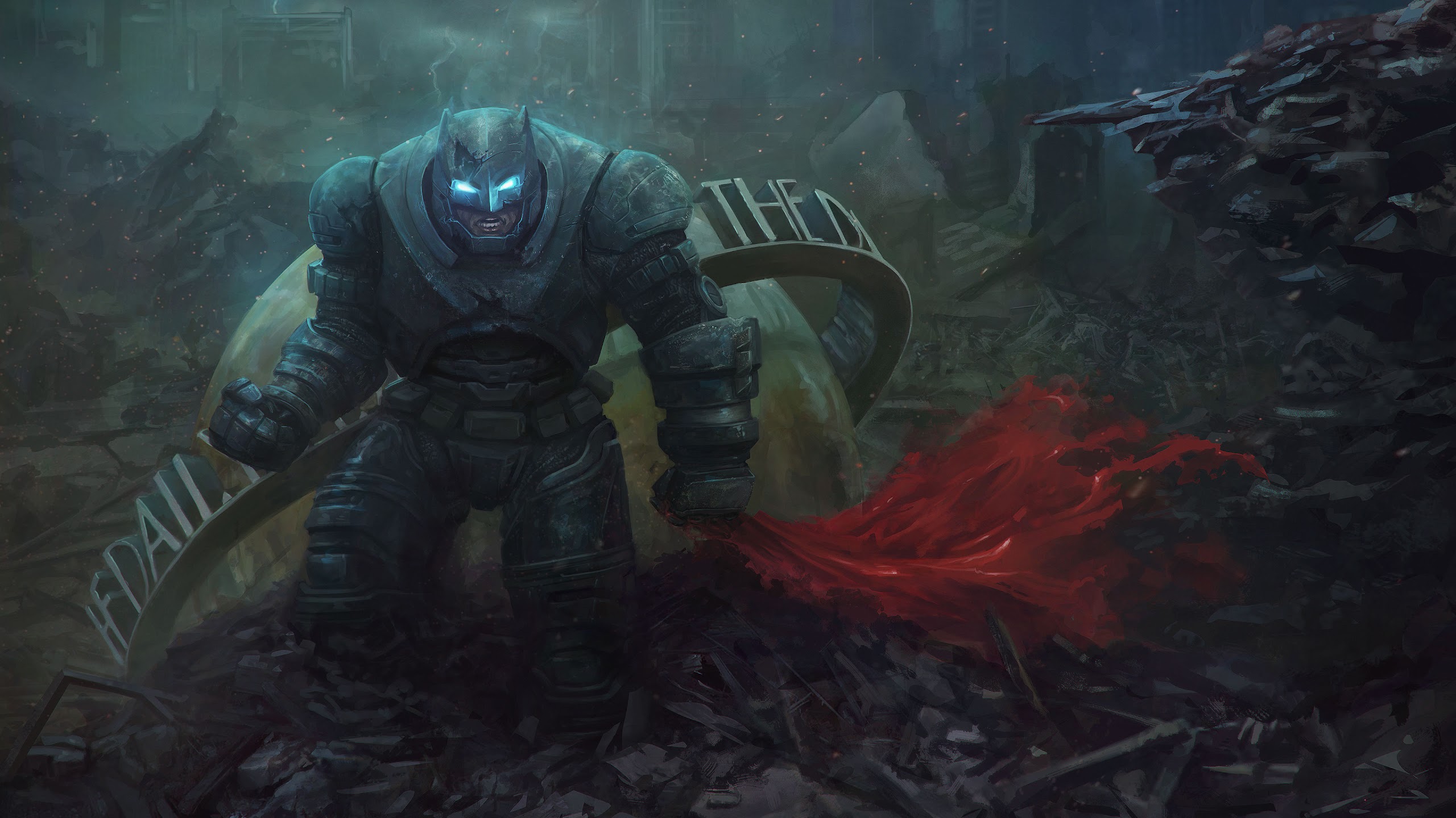 Batman Armor 4K Wallpaper