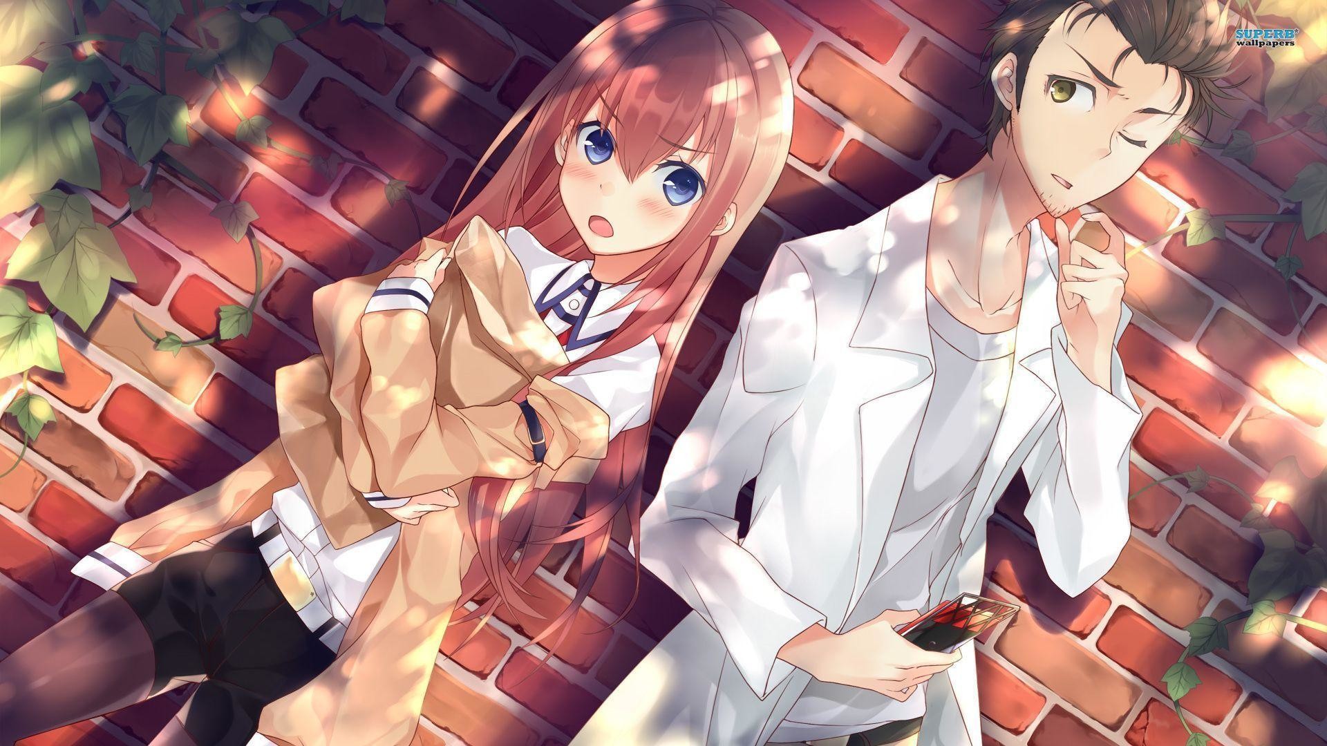 Steins Gate Anime Couple Wallpaper Couple Wallpaper Anime