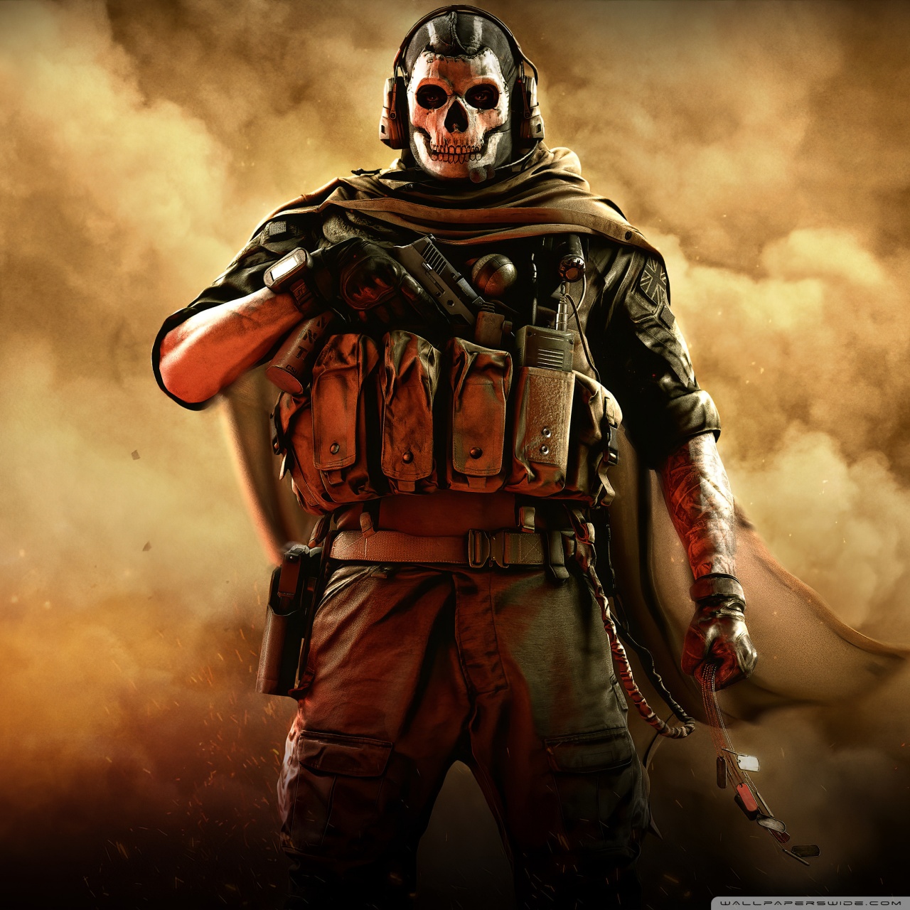 Call of Duty Modern Warfare 2019 Ghost Ultra HD Desktop Background Wallpaper for: Widescreen & UltraWide Desktop & Laptop, Multi Display, Dual Monitor, Tablet