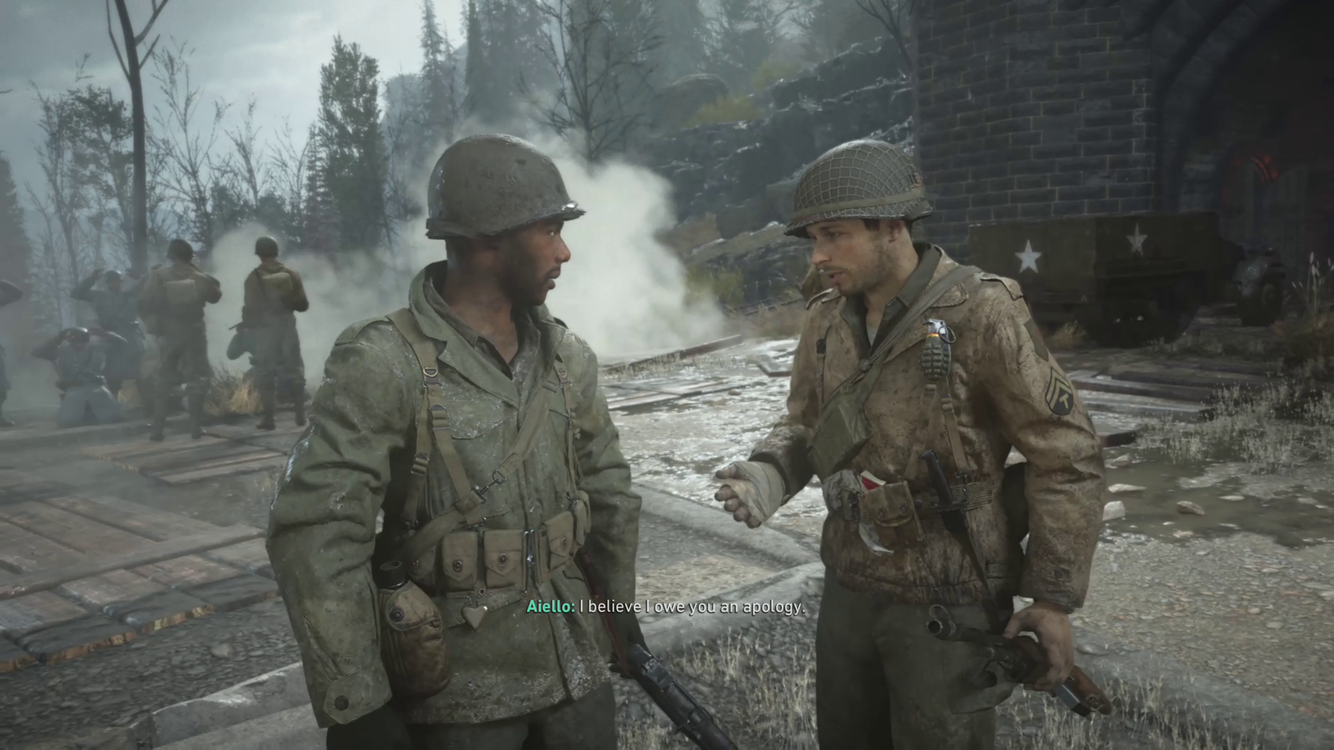 Call of Duty: WWII should have cut its clumsy racism subplot
