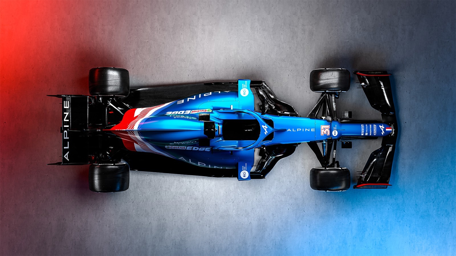 Alpine A521 F1 Car launch picture