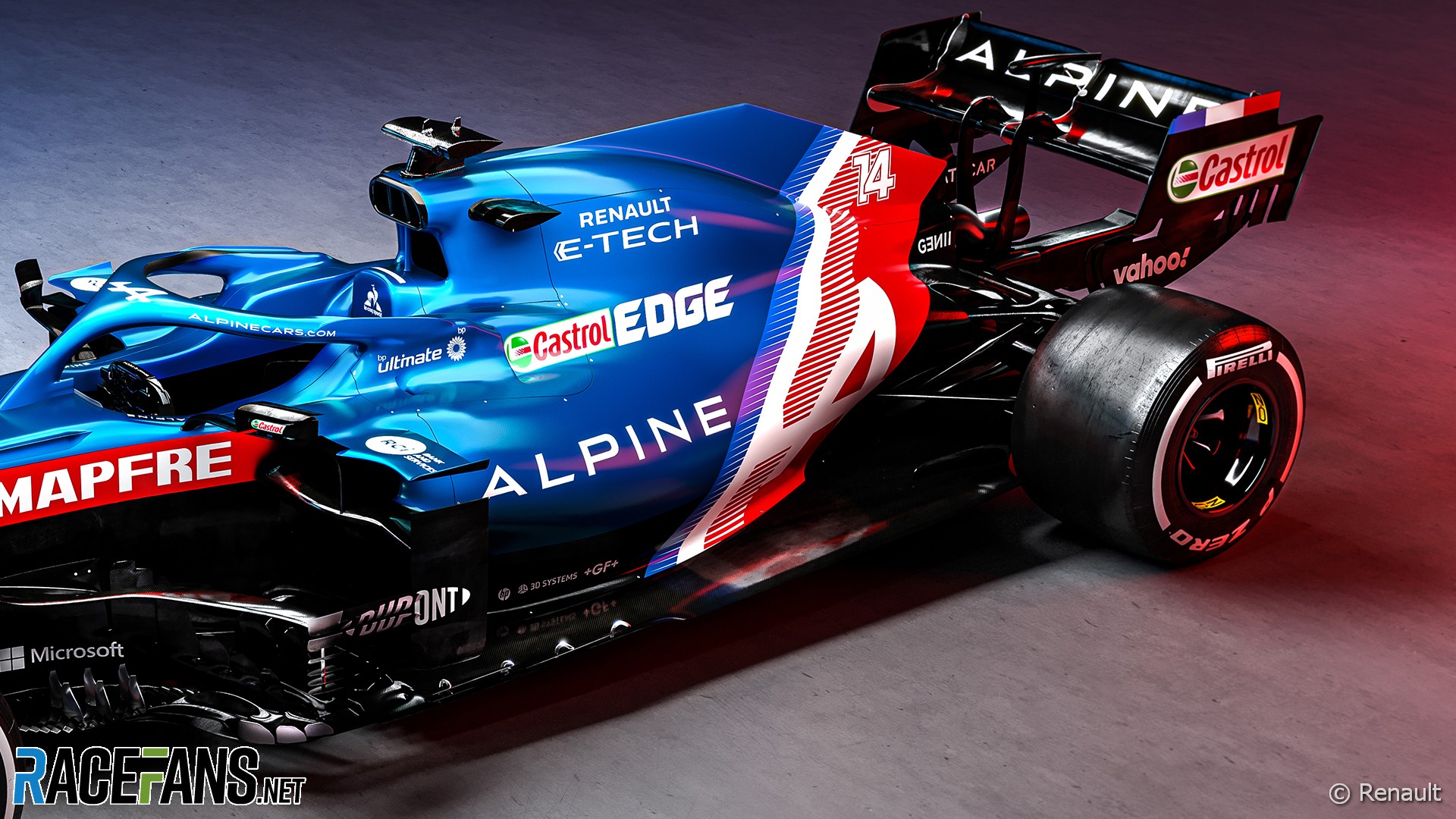 Presentation Alpine F1 Team A521. Marco's Formula 1 Page