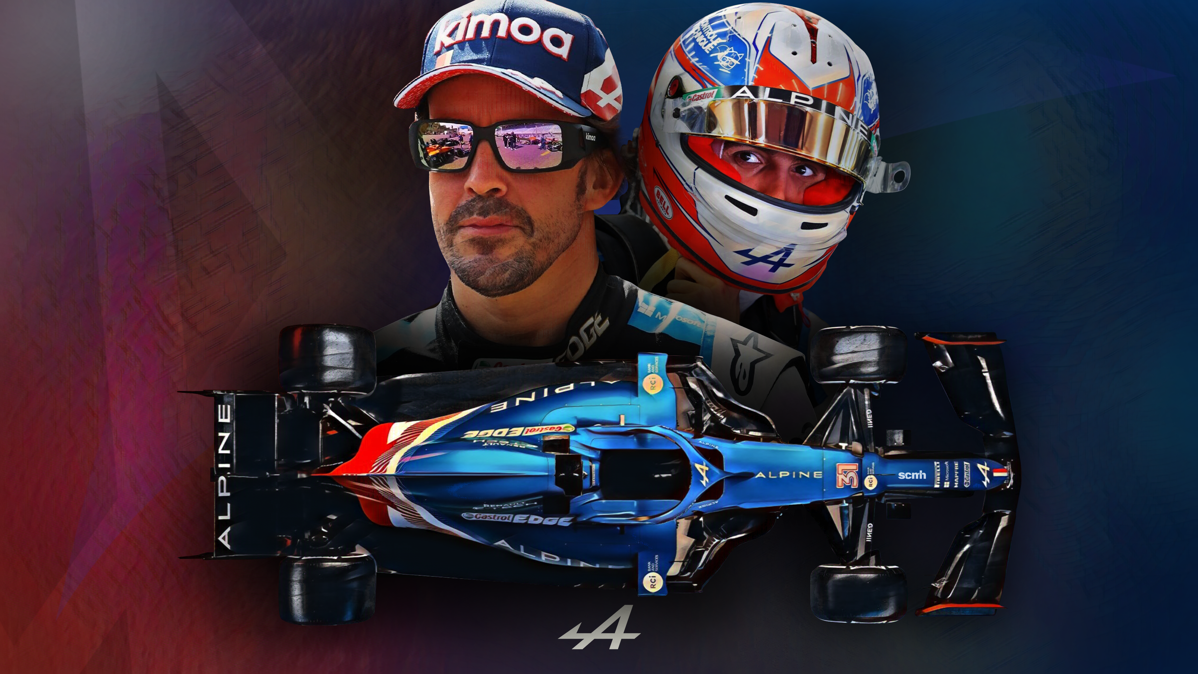 Alpine Wallpaper (Desktop & Phone): formula1