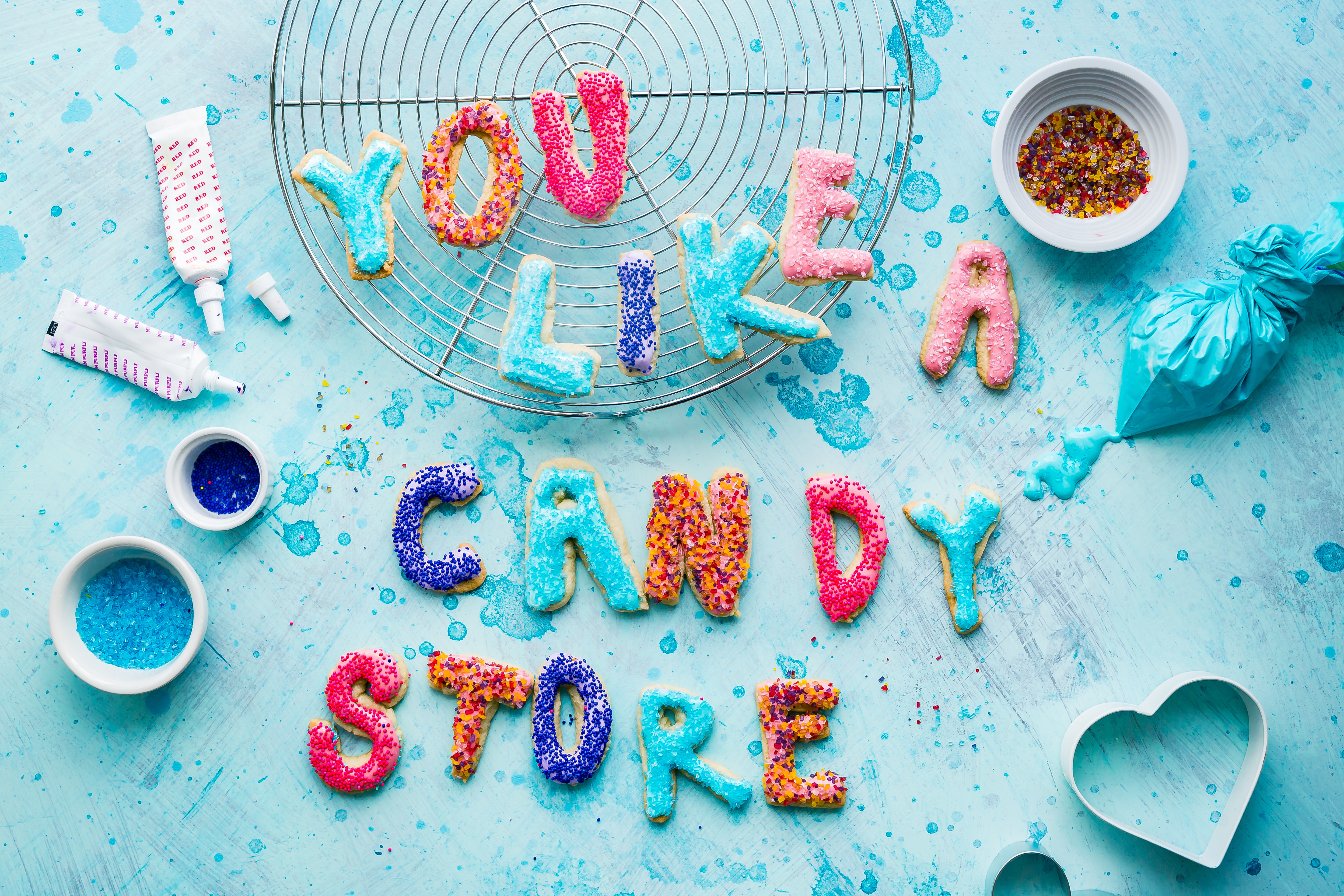 5760x3840 #colourful, #colorful, #bubble, #lyric, #sprinkles, #colour, #food, #drop, #heart, #candy, #color, #icing, #PNG image, #sweets, #recipe, #cooling rack, #letters, #bright, #iced, #you like a candy store, #yum. Mocah HD Wallpaper