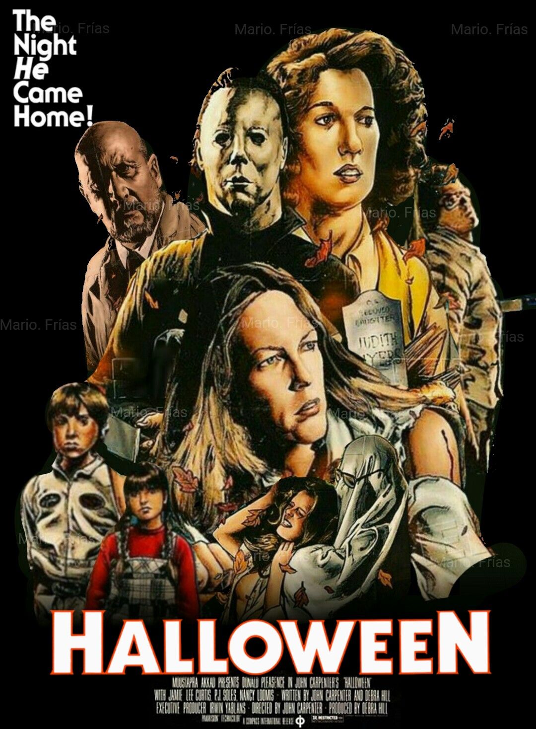 Halloween ideas. michael myers halloween, halloween horror movie art