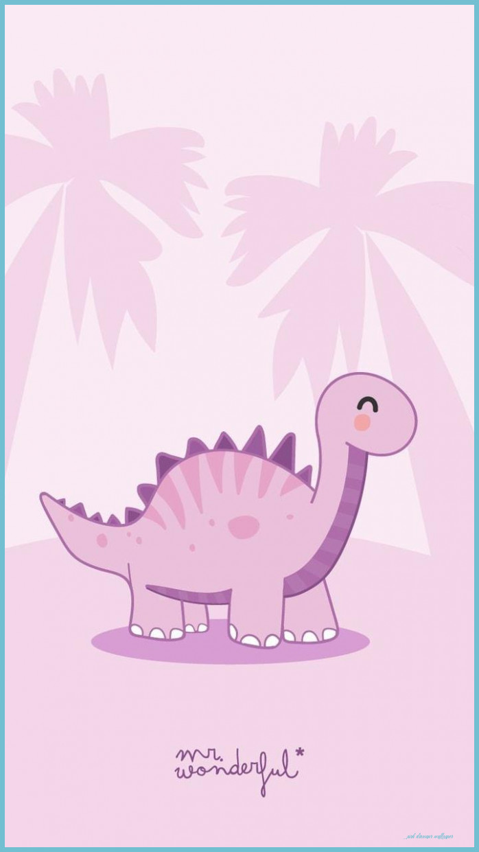 Cute Dinosaur Aesthetic Wallpaper Dinosaur Wallpaper