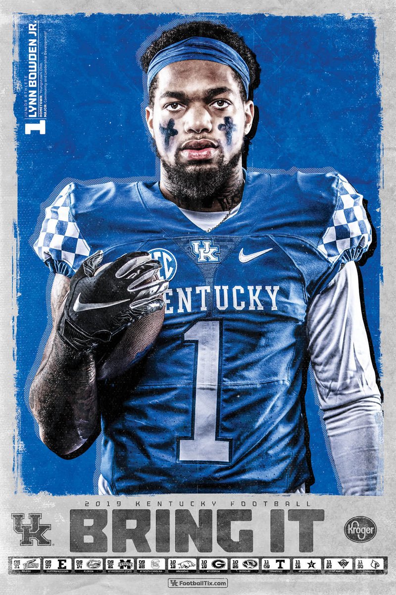 Kentucky Athletics Bowden Jr.. #WeAreUK. #BringIt