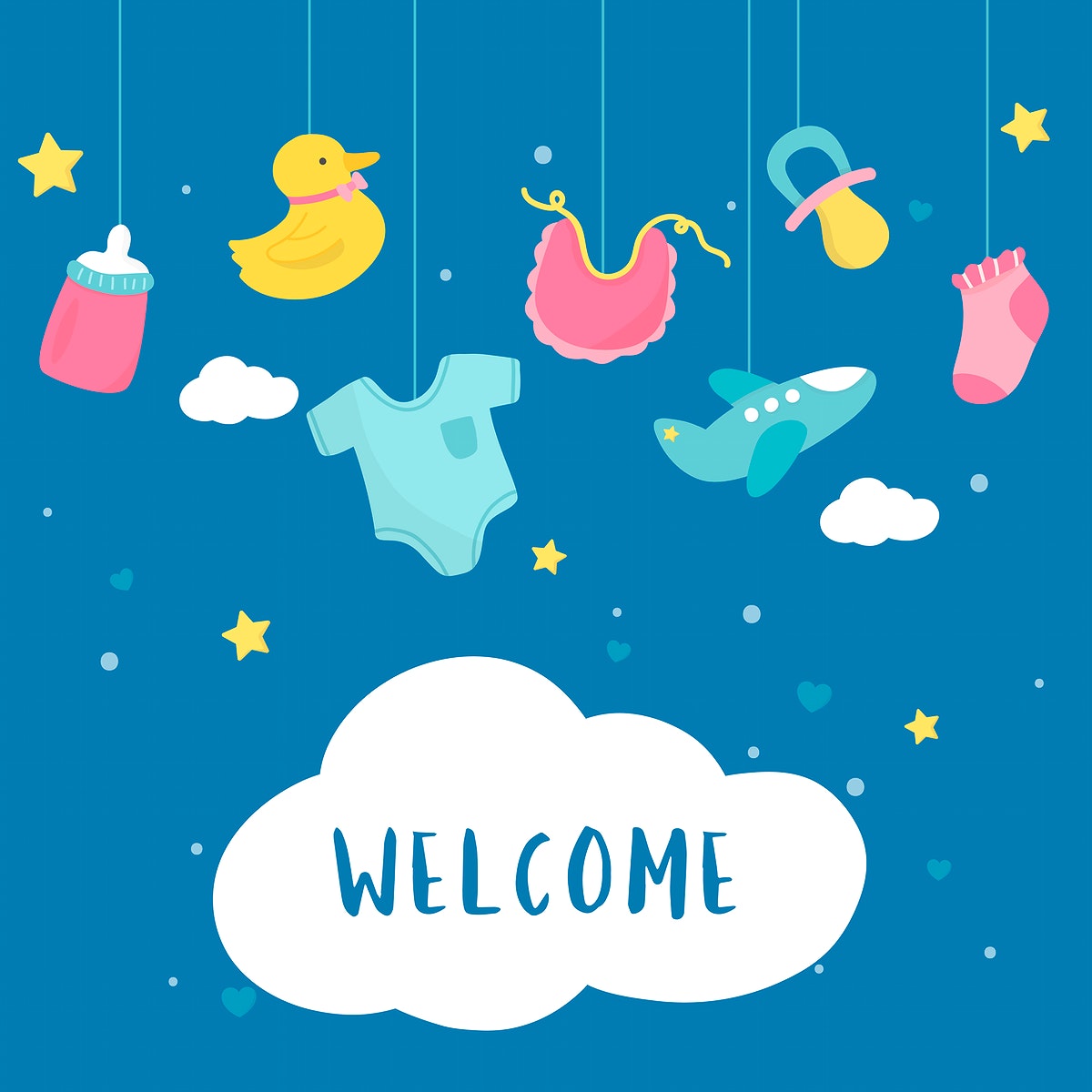 Welcome Baby Boy Image Wallpaper