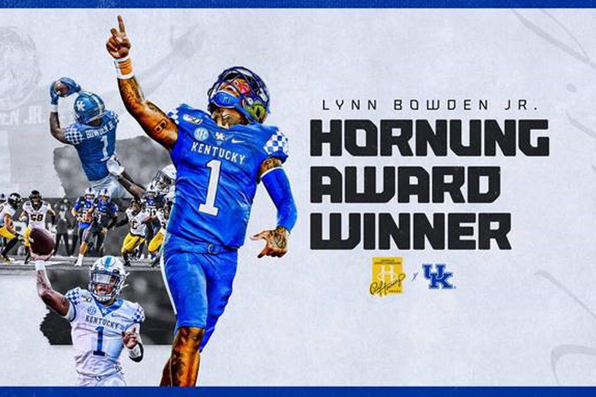Lynn Bowden Jr. is the winner of the 2019 Paul Hornung Award