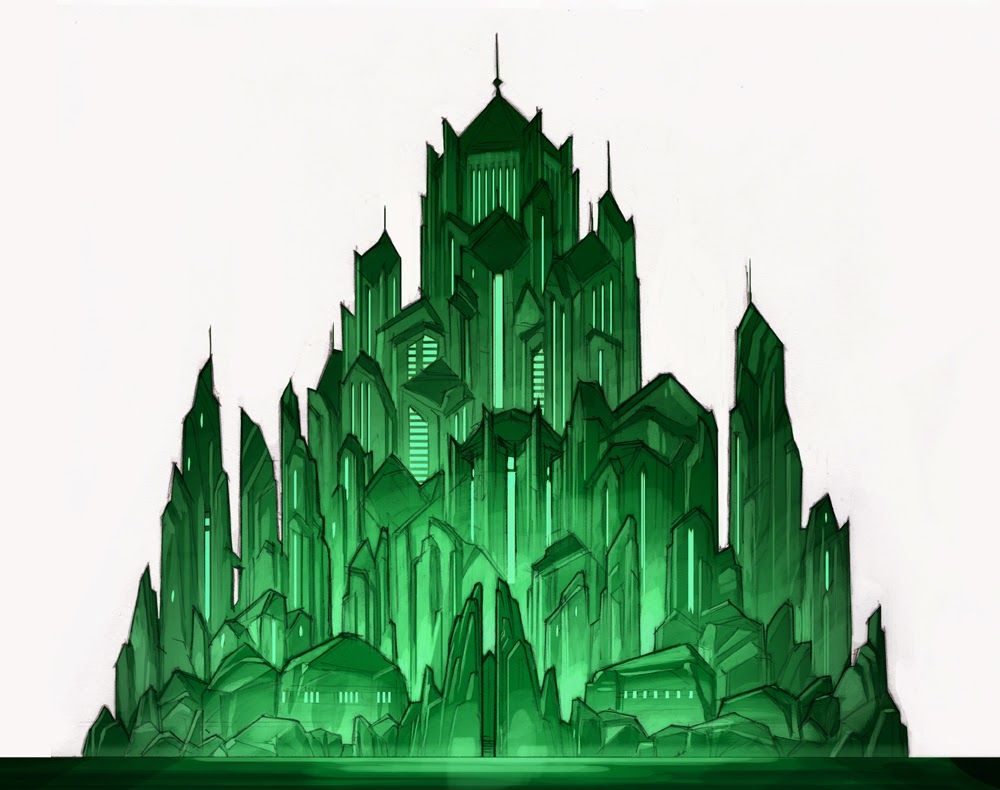 Emerald City. Emerald city, Wizard of oz play, Wizard of oz musical