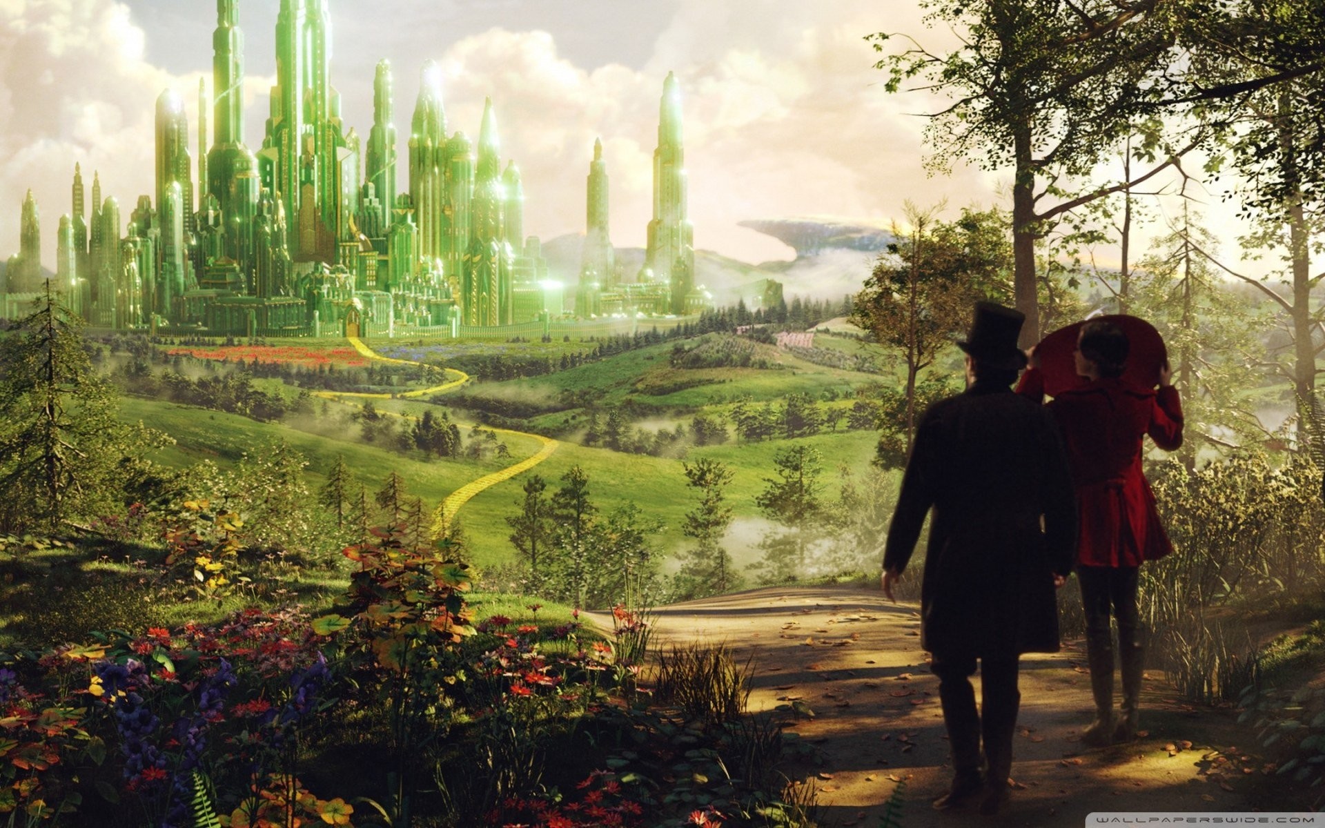 Wizard Of Oz Emerald City Background