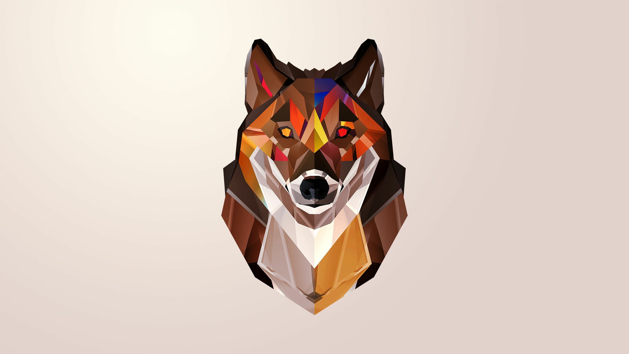 Abstract Wolf Wallpaper: HD, 4K, 5K for PC and Mobile. Download free image for iPhone, Android