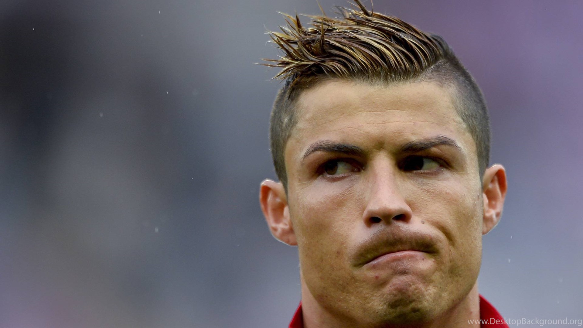 Cristiano Ronaldo Haircut Line  फट शयर